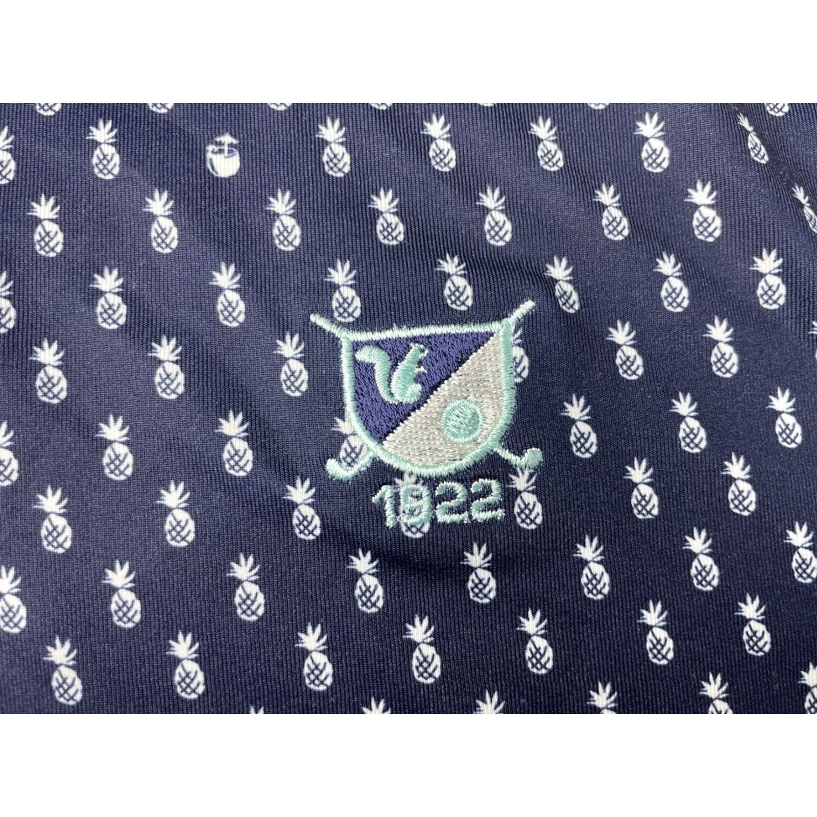 RLX Ralph Lauren Ralph Lauren RLX Golf Performance Polo Shirt Mens M Pineapple AOP Blue Size US M / EU 48-50 / 2 - 2 Thumbnail