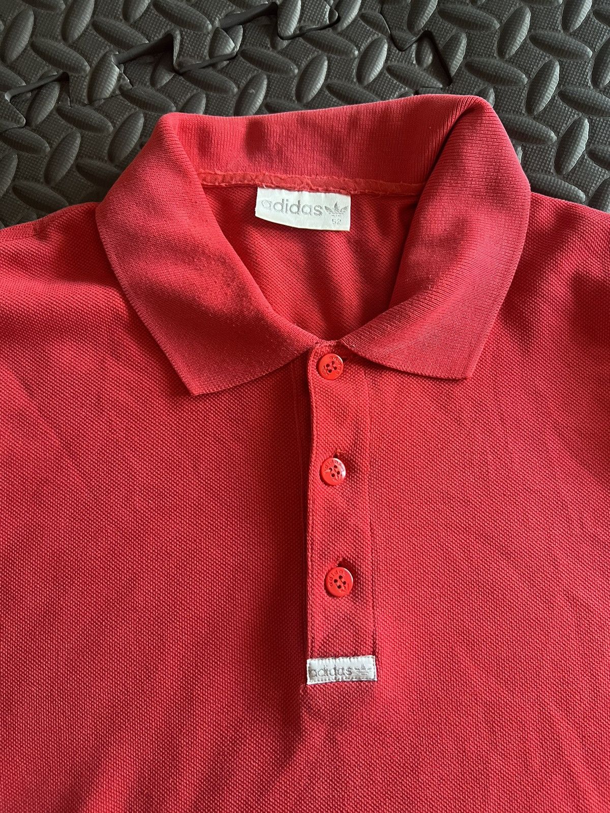Adidas × Vintage Vintage Adidas Polo T-Shirt Size US L / EU 52-54 / 3 - 2 Thumbnail