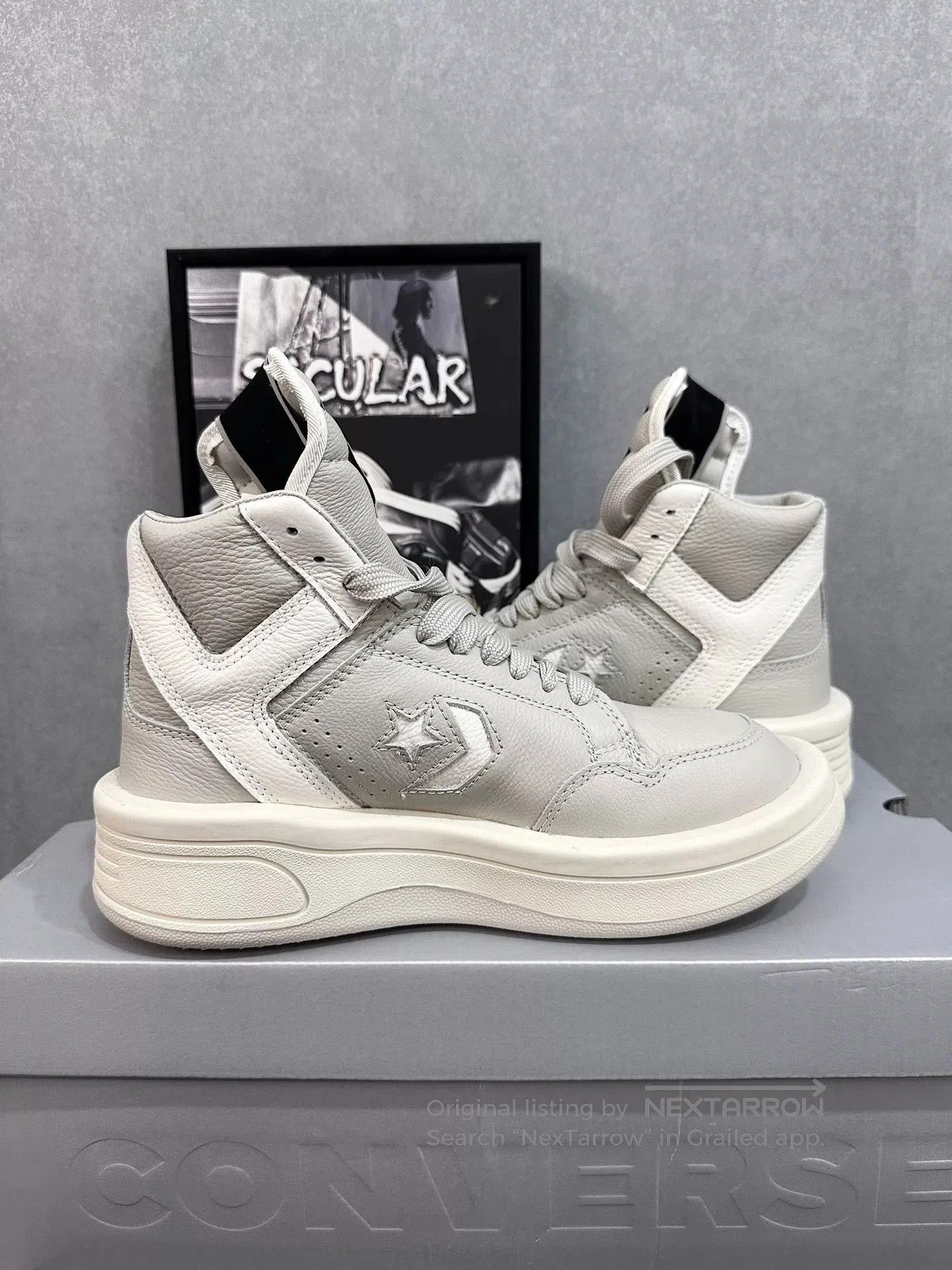 Rick Owens Drkshdw Rick Owens x Converse Weapon 5.0. Size US 5 / EU 37 - 6 Thumbnail