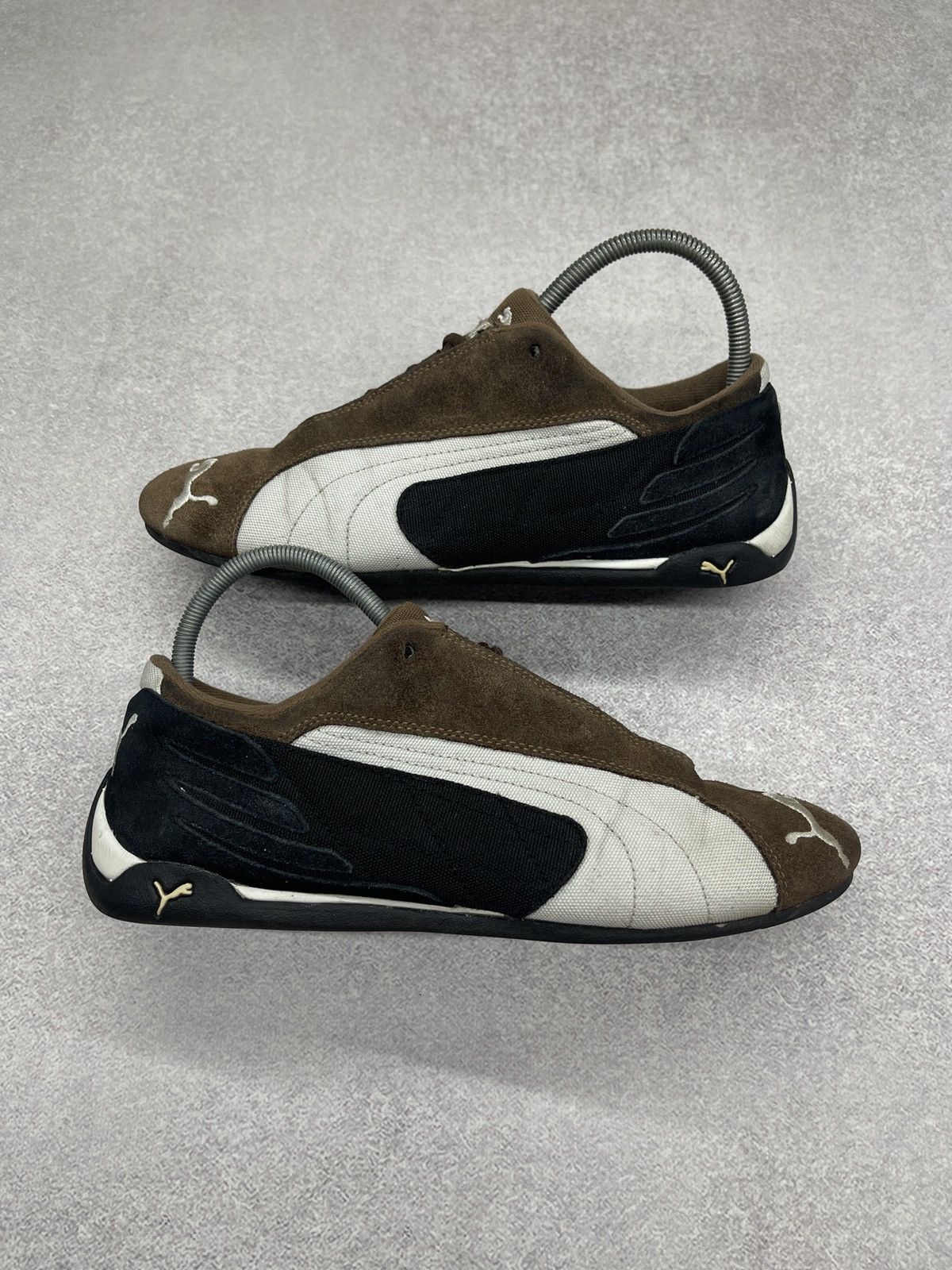Puma Vintage Puma Speedcat Sneakers Black/Brown Japan Style Y2K Size US 7.5 / EU 40-41 - 2 Thumbnail