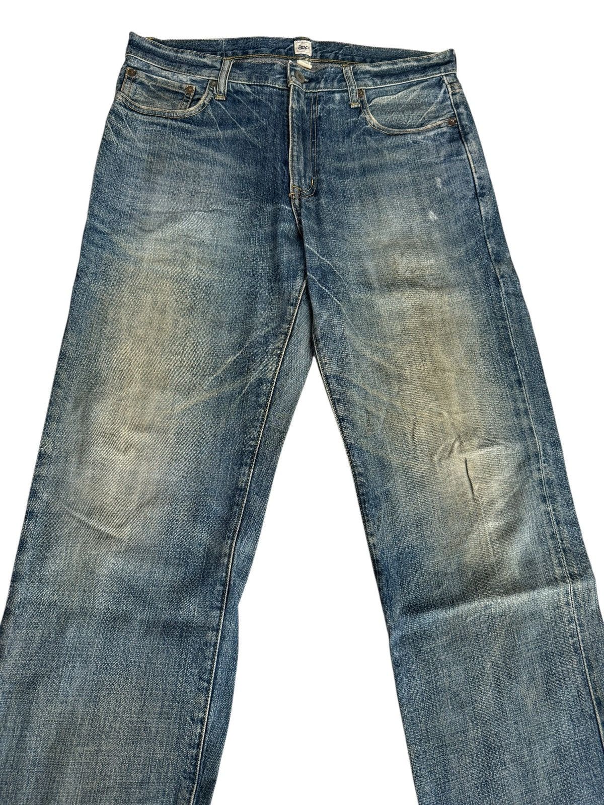 Gap Vintage Y2K Gap Baggy Distressed Nice Design Denim Jeans Size US 33 - 5 Thumbnail