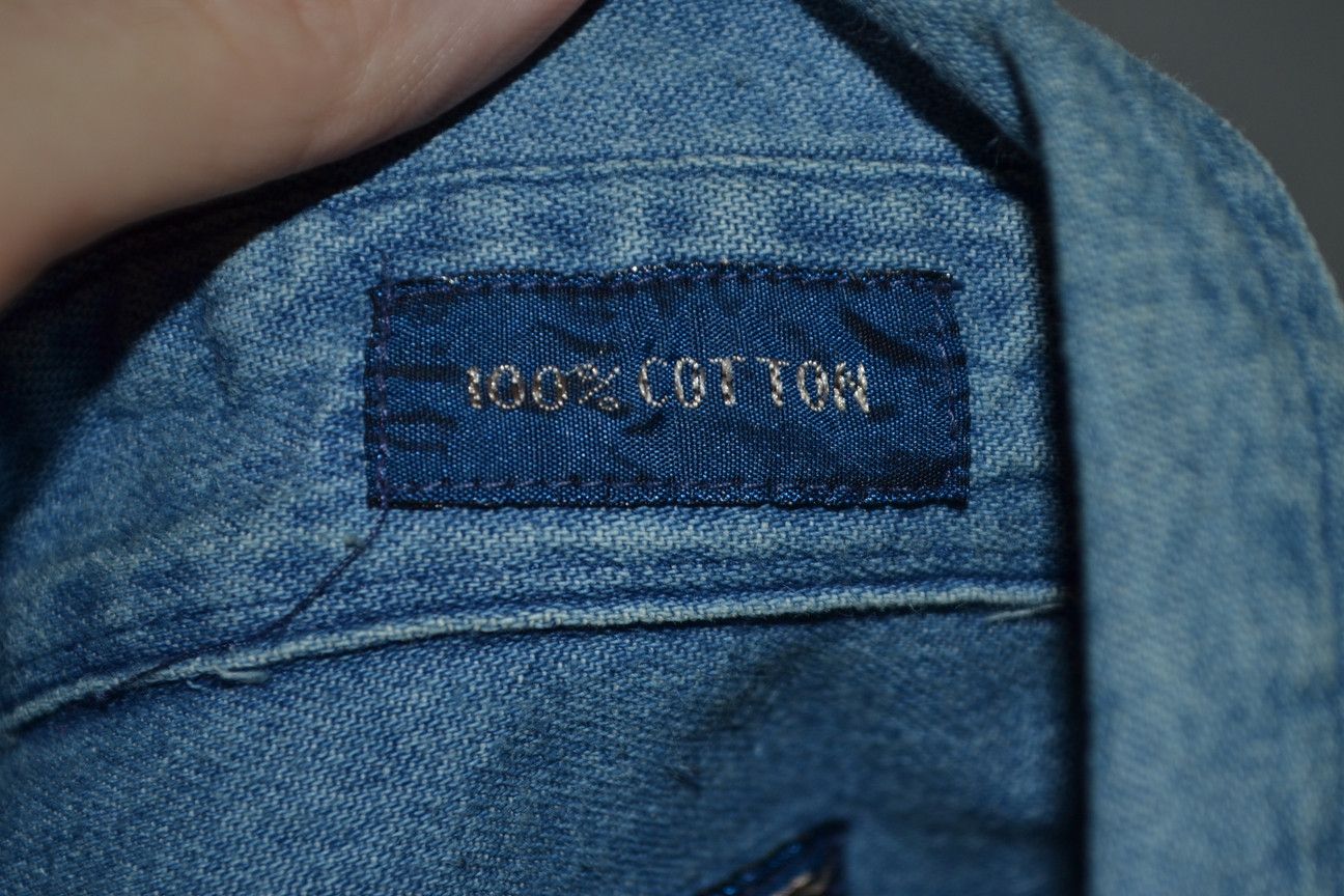 Chaps Ralph Lauren × Polo Ralph Lauren × Vintage Vintage Chaps Ralph Lauren denim cotton shirt M Size US M / EU 48-50 / 2 - 7 Thumbnail