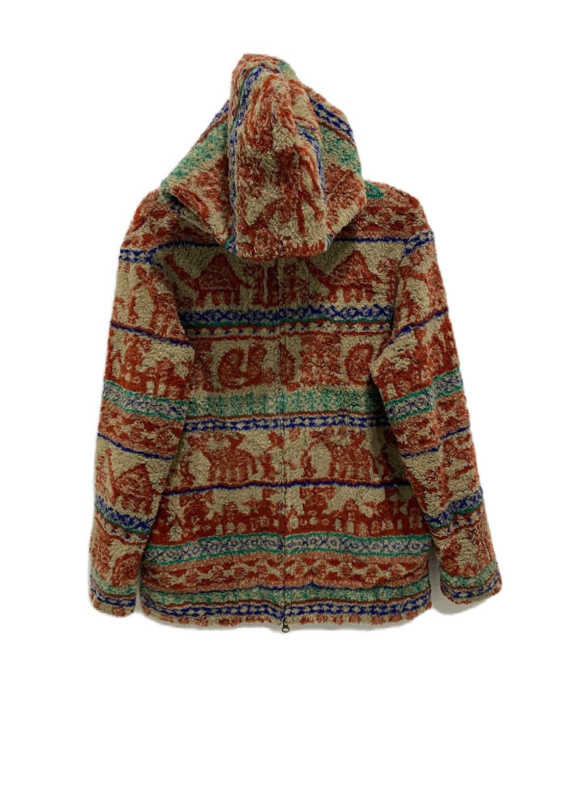 Issey Miyake NE-NET ART SHERPA ZIPPER JACKET ISSEY MIYAKE DIVISON BRAND Size US M / EU 48-50 / 2 - 1 Thumbnail