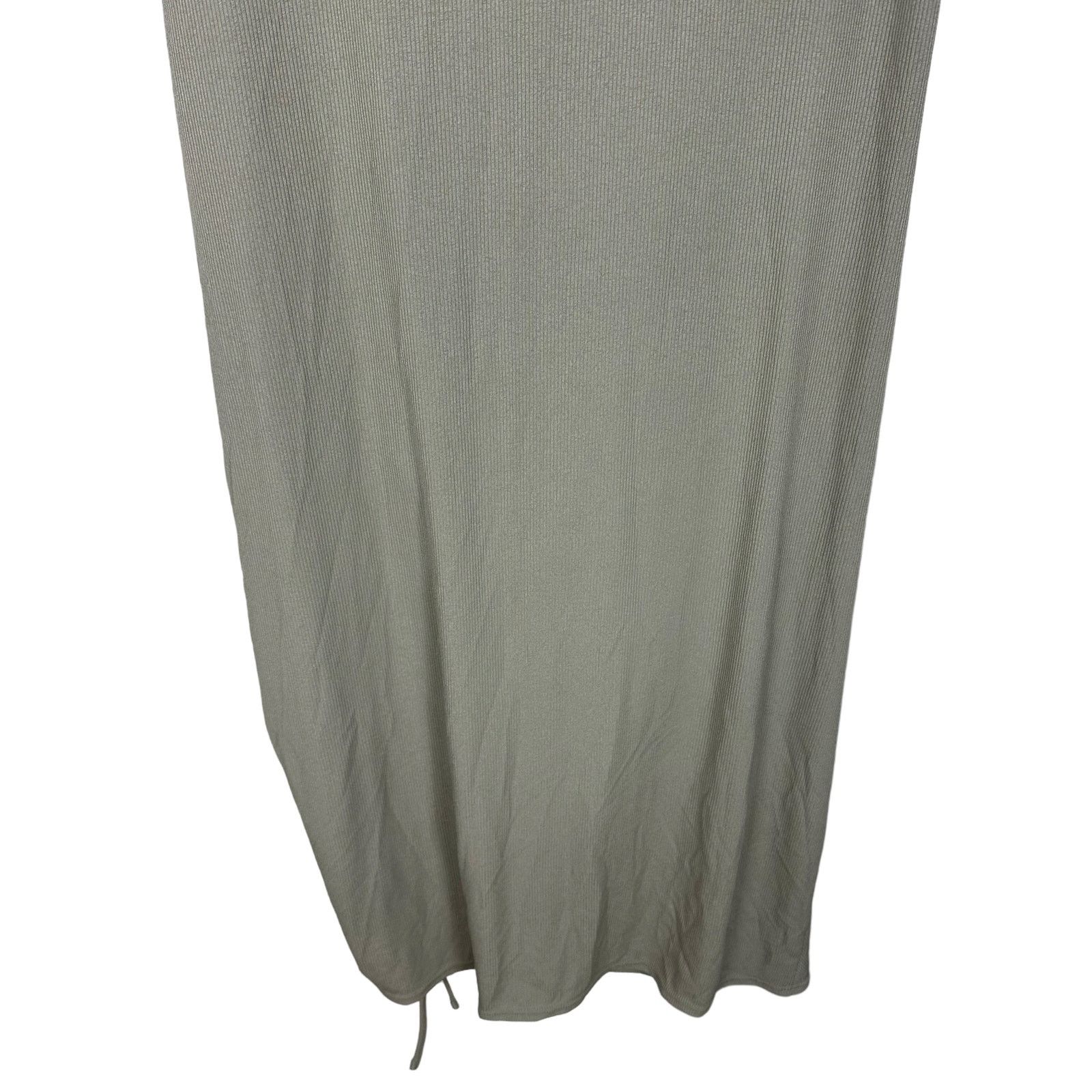 Cider NWT Cider Grey Ruched Bodycon Ribbed Midi Dress Size 2XL Size XXL / US 16-18 / IT 52-54 - 11 Thumbnail