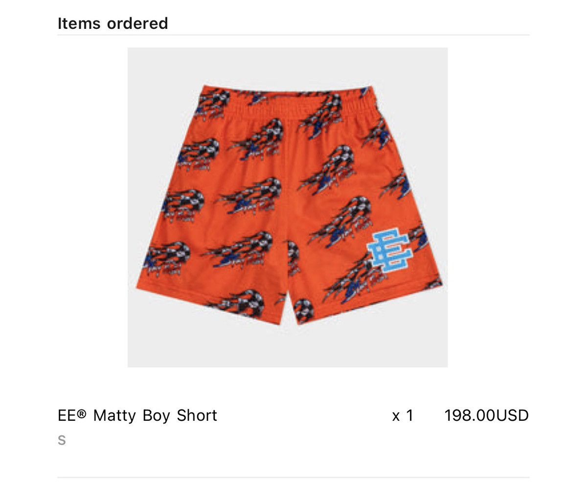 Eric Emanuel Eric Emanuel x Matty Boy Sz Small Size US 34 / EU 50 - 1 Thumbnail
