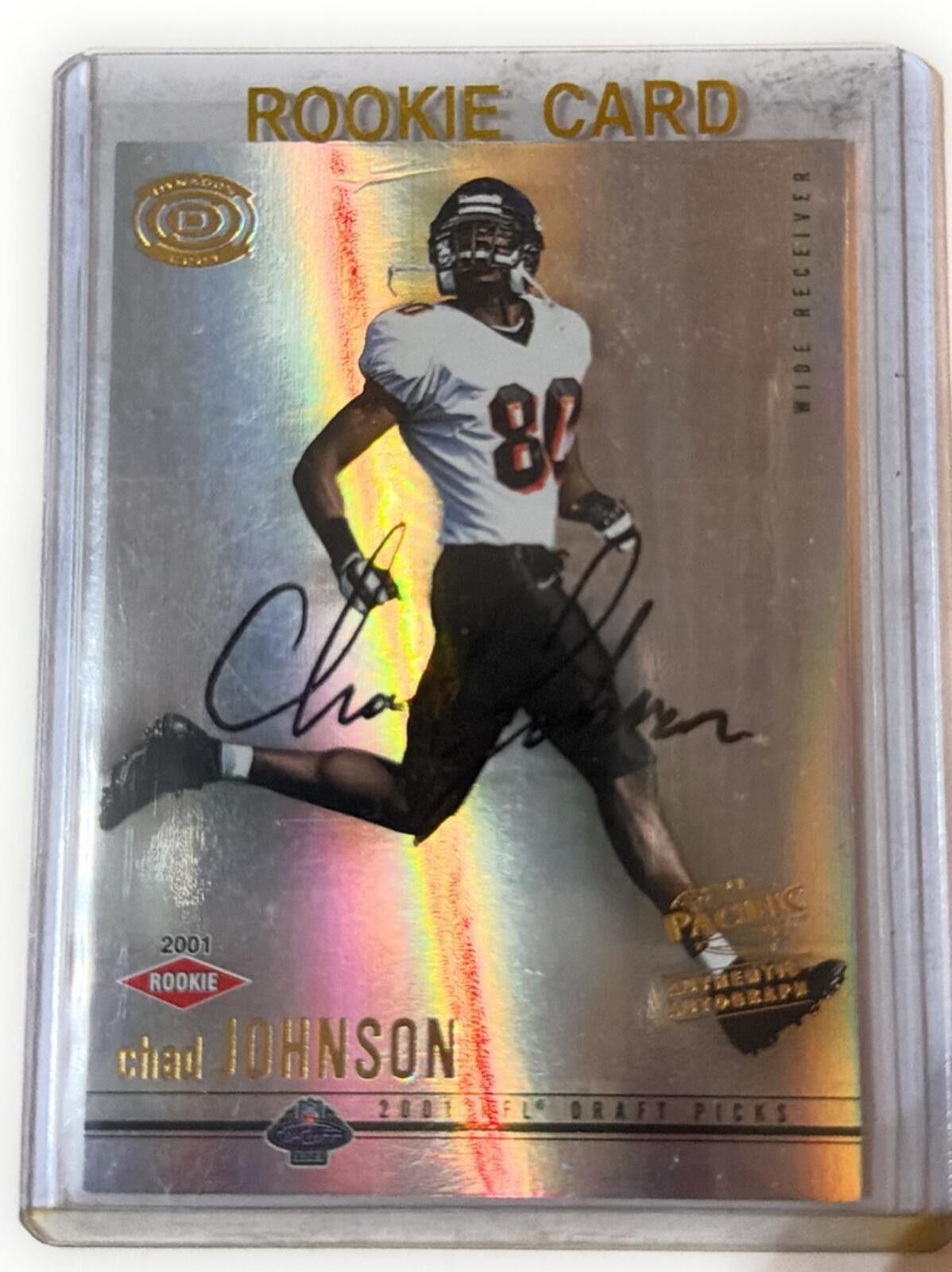 Other 2001 PACIFIC DYNAGON CHAD JOHNSON ROOKIE ON CARD AUTO /499 Size ONE SIZE - 1 Thumbnail