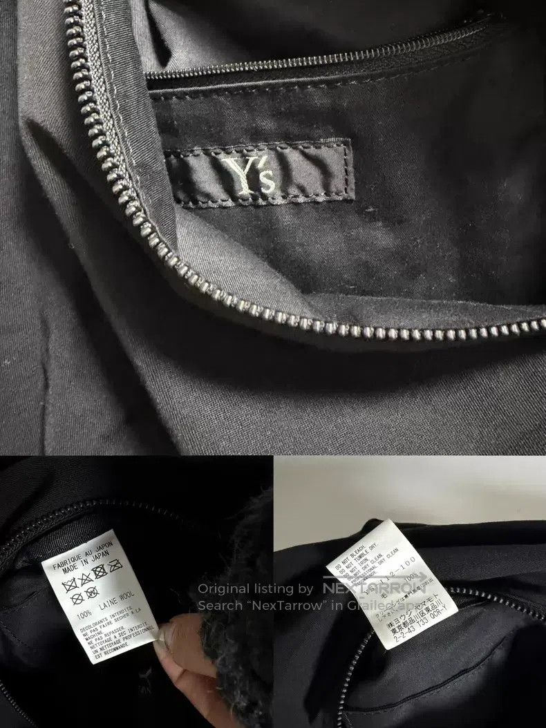 Yohji Yamamoto Yohji Yamamoto size os Black wool Cape Size US M / EU 48-50 / 2 - 7 Thumbnail