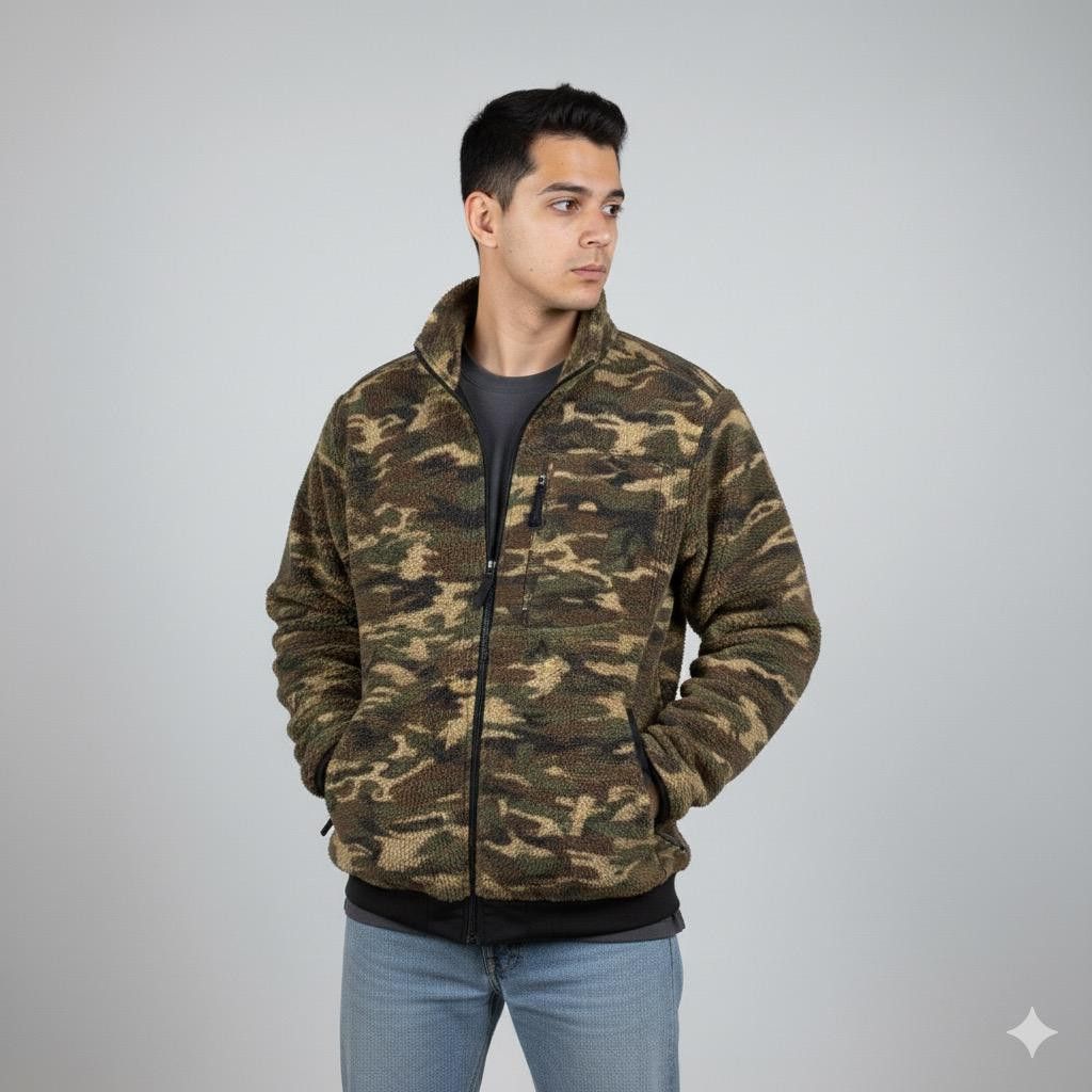 Uniqlo Vintage Uniqlo Riversible Camo Jacket Size US L / EU 52-54 / 3 - 1 Thumbnail