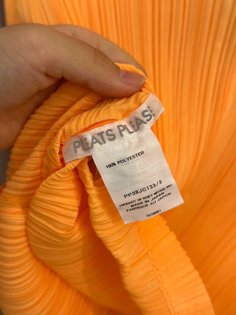 Issey Miyake Issey Miyake size:3 Fluorescent yellow pleated cardigan Size S / US 4 / IT 40 - 3 Thumbnail