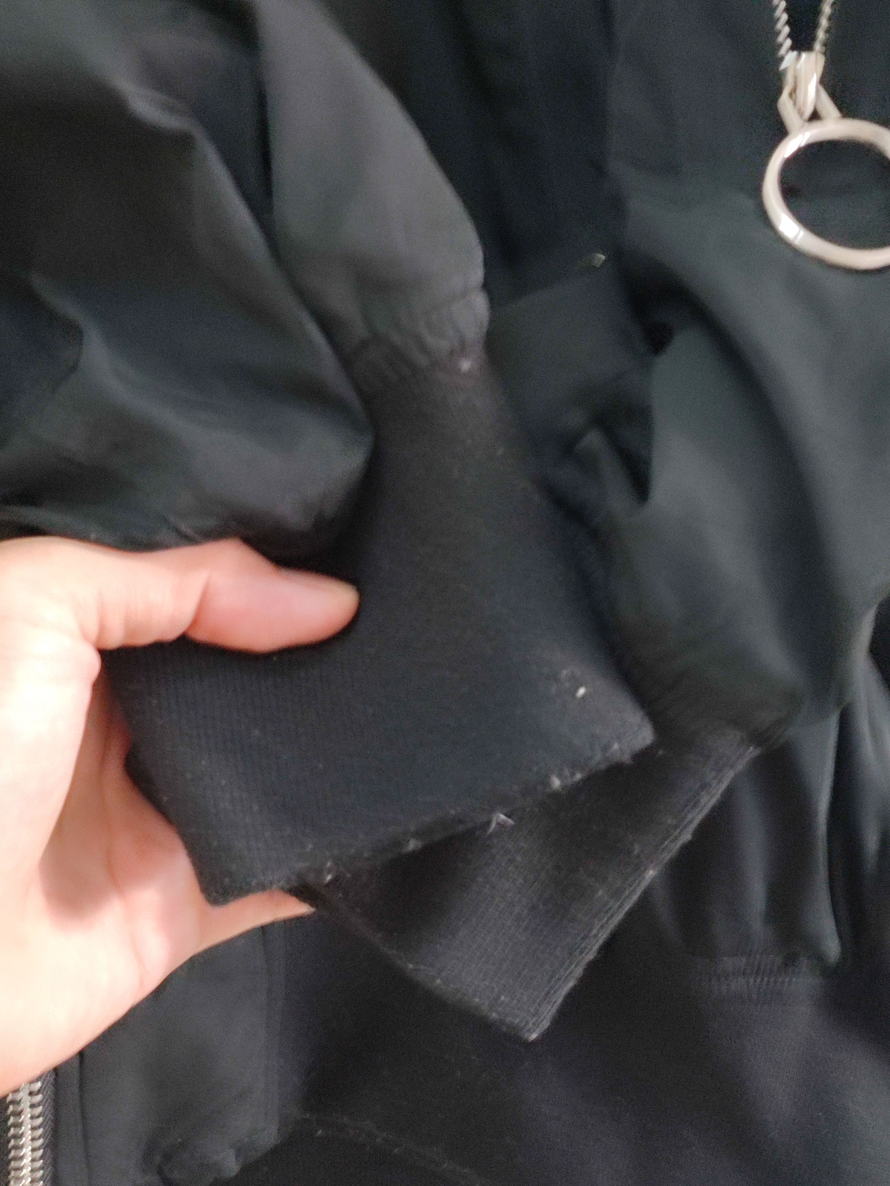 Zara 💥 Super Black 💥 Rare Zara Bomber Jackets Size US L / EU 52-54 / 3 - 7 Thumbnail