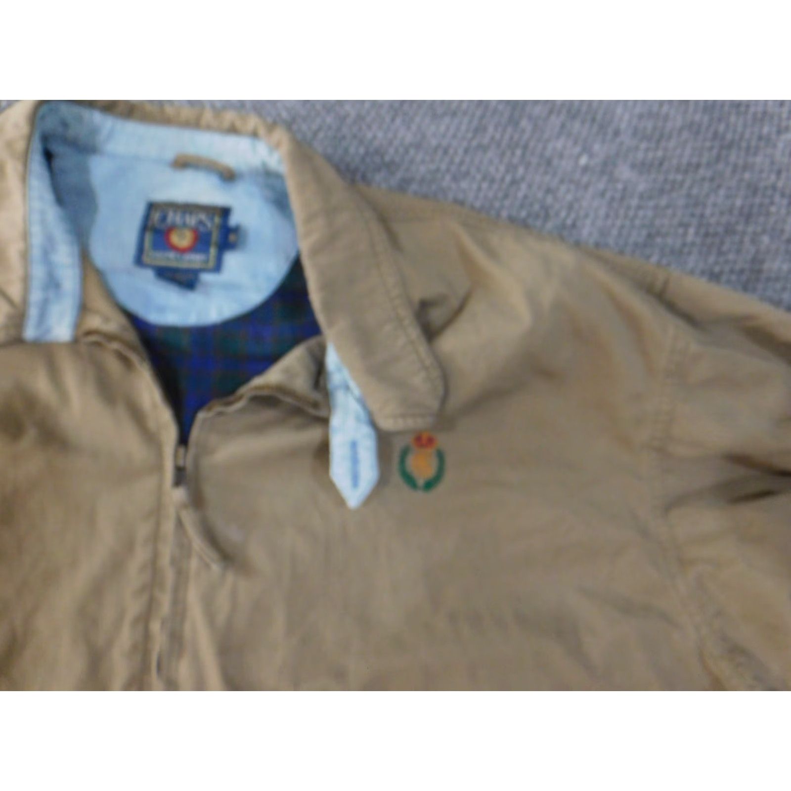 Ralph Lauren VINTAGE Ralph Lauren Jacket XL Mens Chaps Brown Zip Retro 90s Bomber Casual Full Zip Size US XL / EU 56 / 4 - 7 Thumbnail