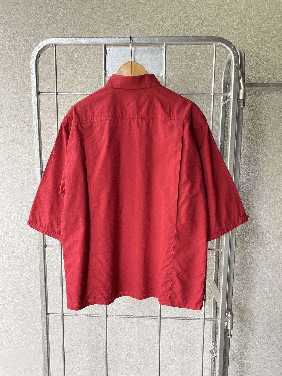 Dior Christian Dior vintage red cardinal shirt Size L / US 10 / IT 46 - 11 Thumbnail
