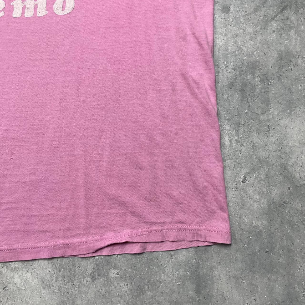 Vintage Vintage Y2K FBI Quote Thrashed T Shirt Faded Pink Size L Size US L / EU 52-54 / 3 - 12 Thumbnail