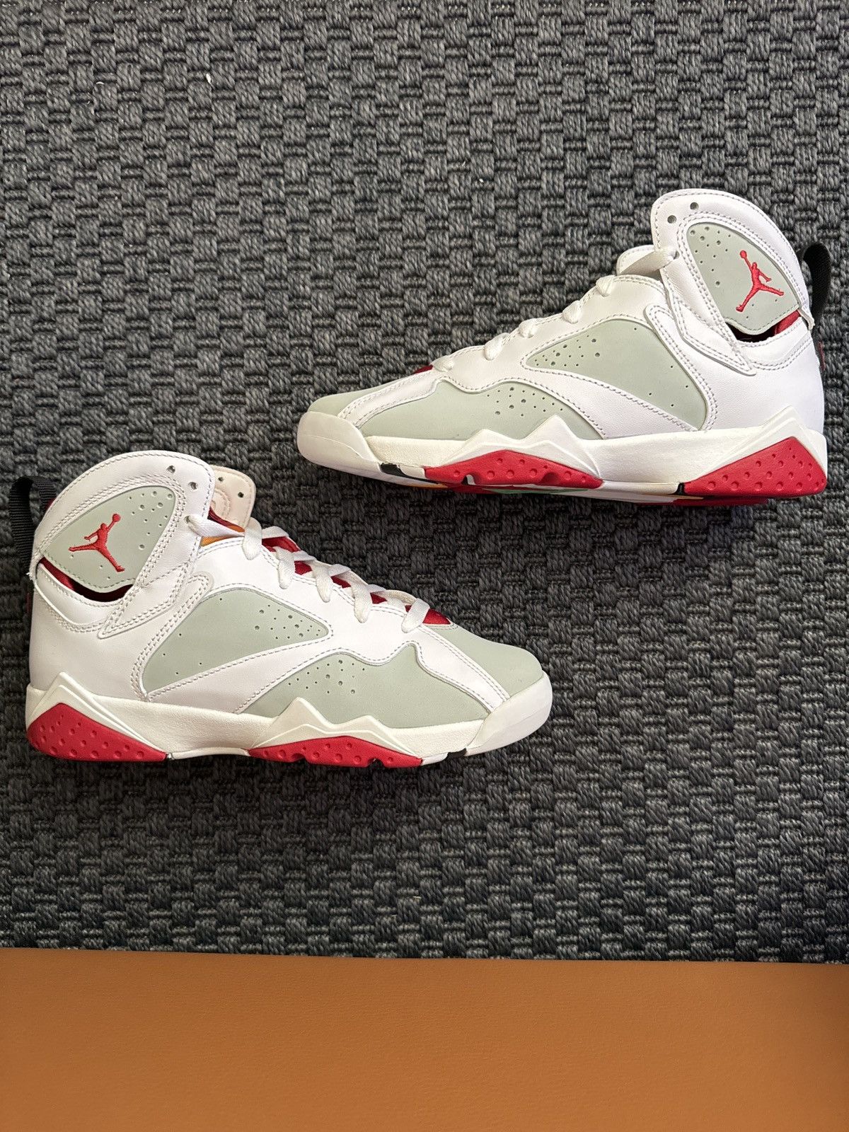 image of Jordan Brand Retro 7 “Hare” 2015 Release Shoes in White, Men's (Size 6)