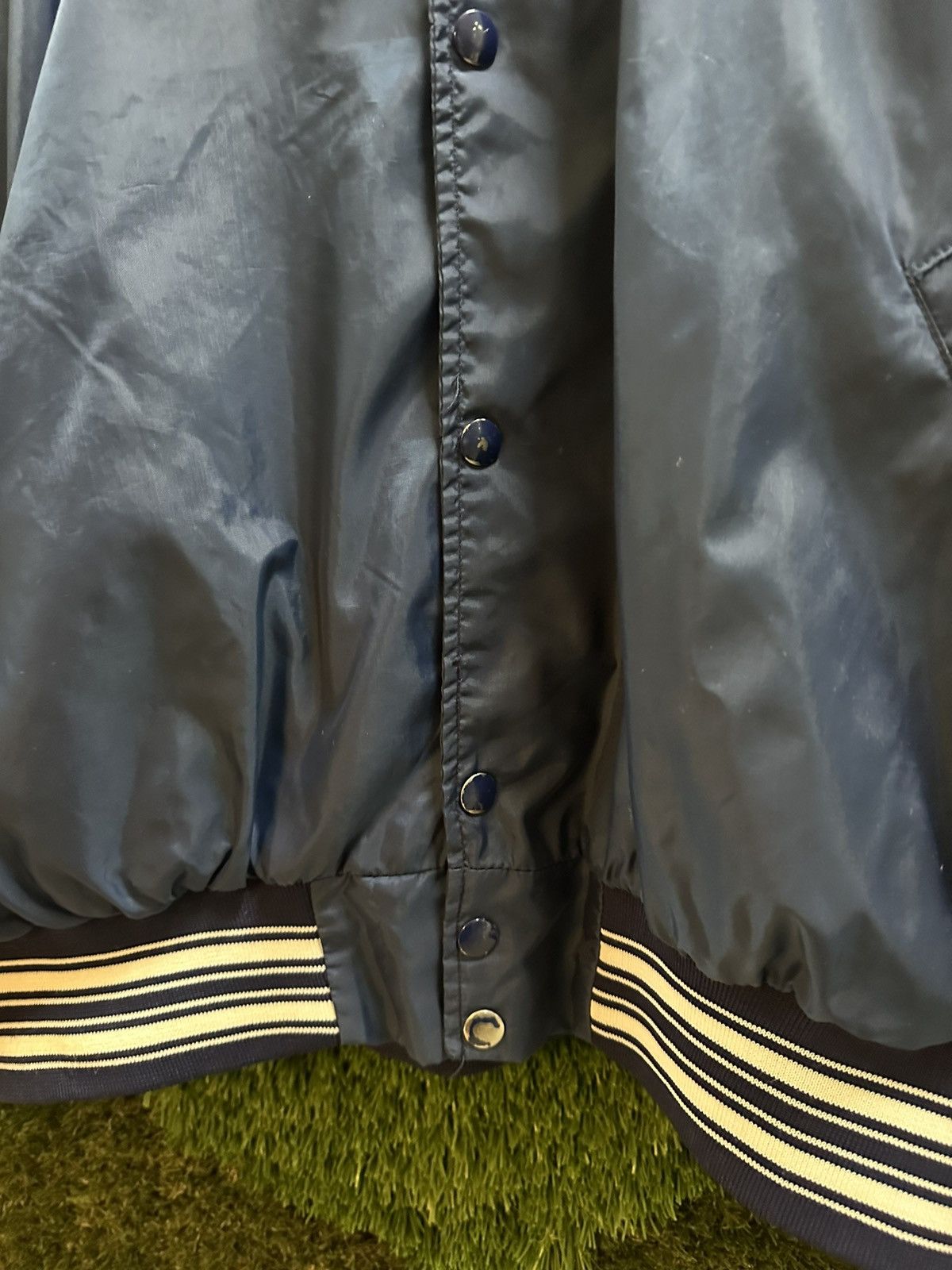 Vintage Vintage 1980s George Richards Navy Light Jacket Size XL Size US XL / EU 56 / 4 - 4 Thumbnail
