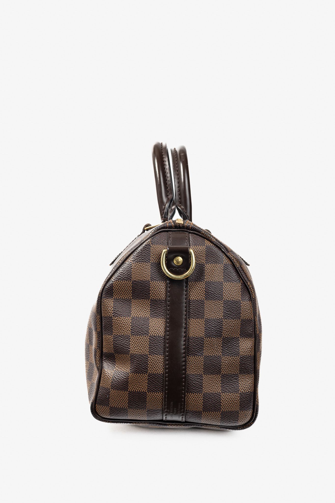 Louis Vuitton Louis Vuitton Speedy Bandouliere 25 Damier Ebene Canvas Bag Size ONE SIZE - 3 Thumbnail