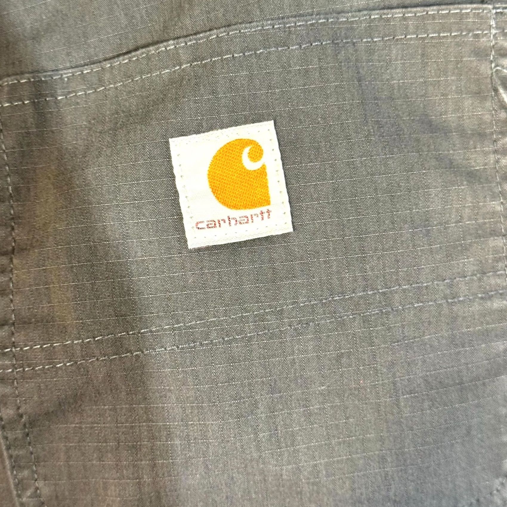 Carhartt Carhartt Carpenter Pants Men 30x30 Navy Canvas Workwear Relaxed Cargo Pocket Pockets Straight Front 383-20 Size US 30 / EU 46 - 4 Thumbnail