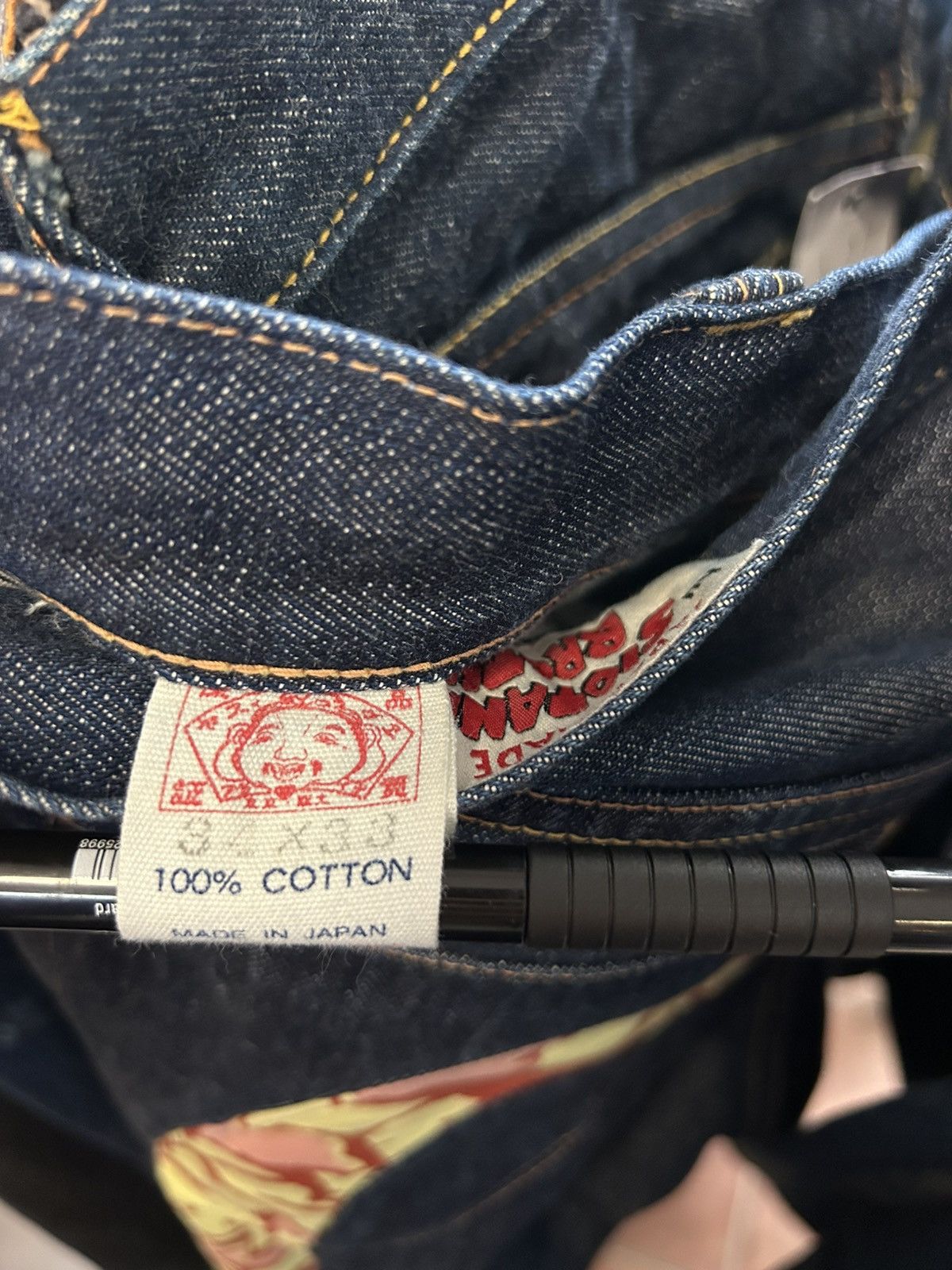 Evisu Evisu jeans daicock big logo Siotani Brothers denim Size US 34 / EU 50 - 8 Thumbnail