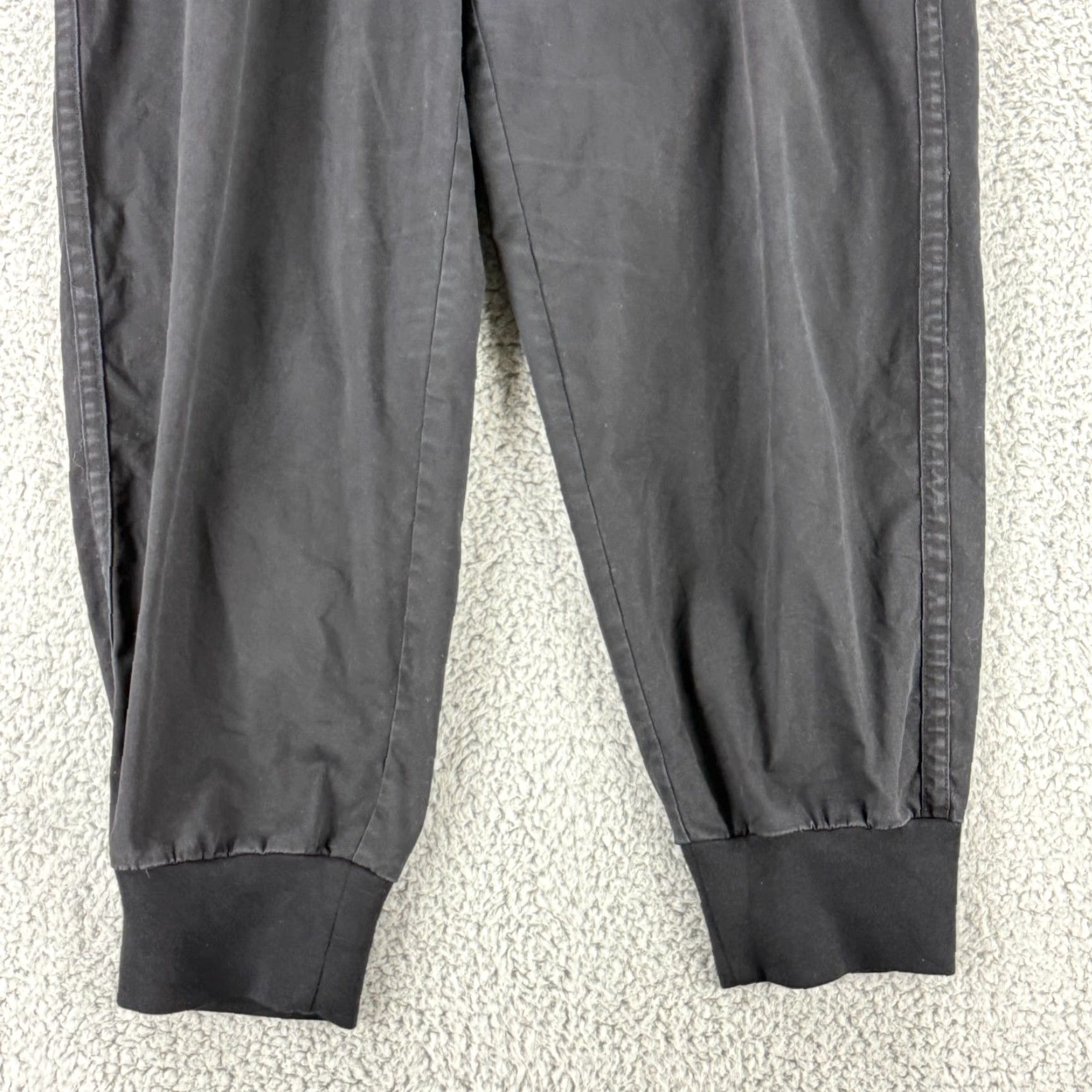 Varley Varley Celita Jogger Pants Womens XL Black Soft Cotton Twill Pull On Grym Size 40" / US 18 - 4 Thumbnail