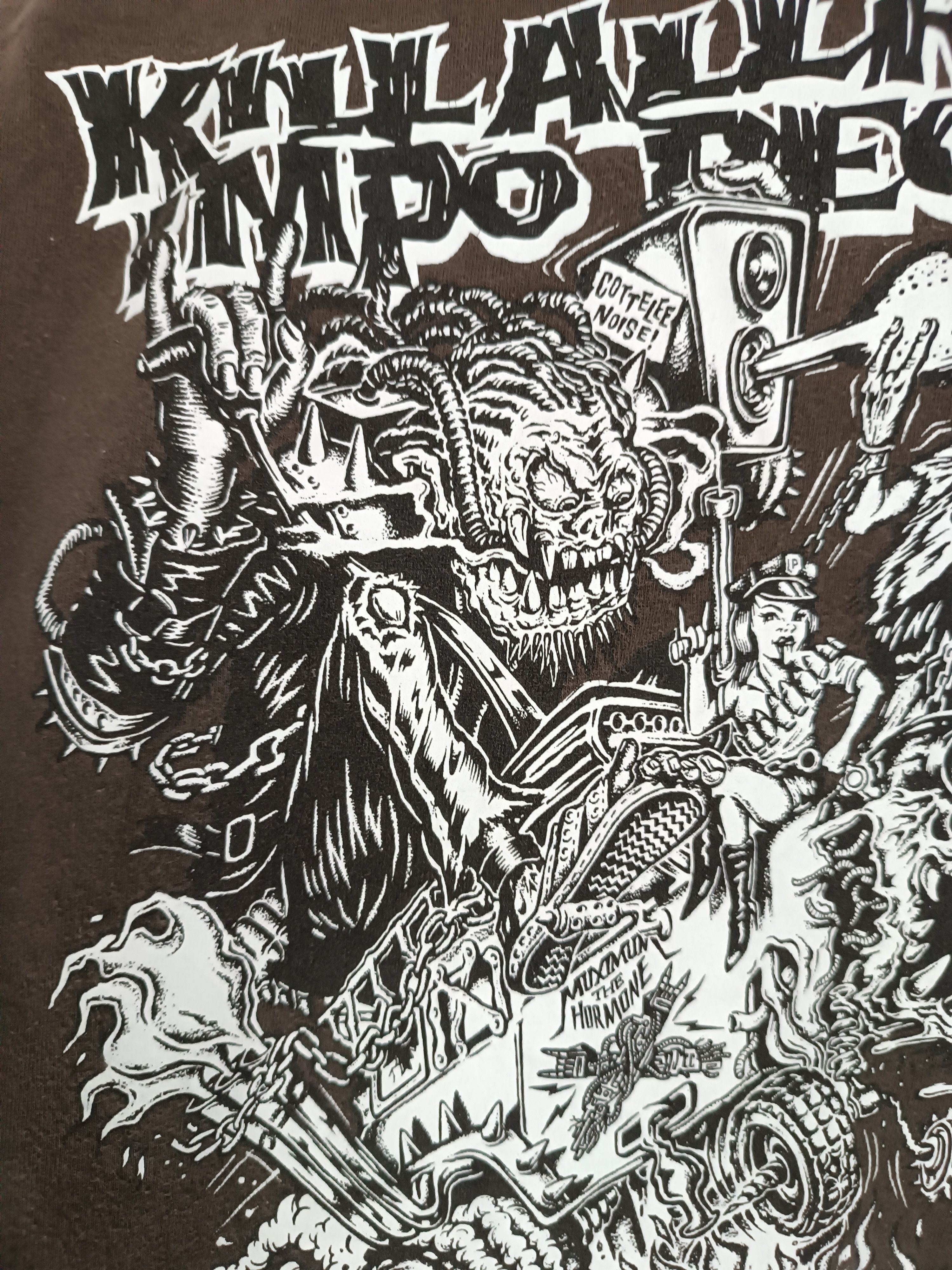 Band Tees VINTAGE MAXIMUM THE HORMONE KILL ALL IMPO PEOPLE METAL TEE Size US L / EU 52-54 / 3 - 9 Thumbnail