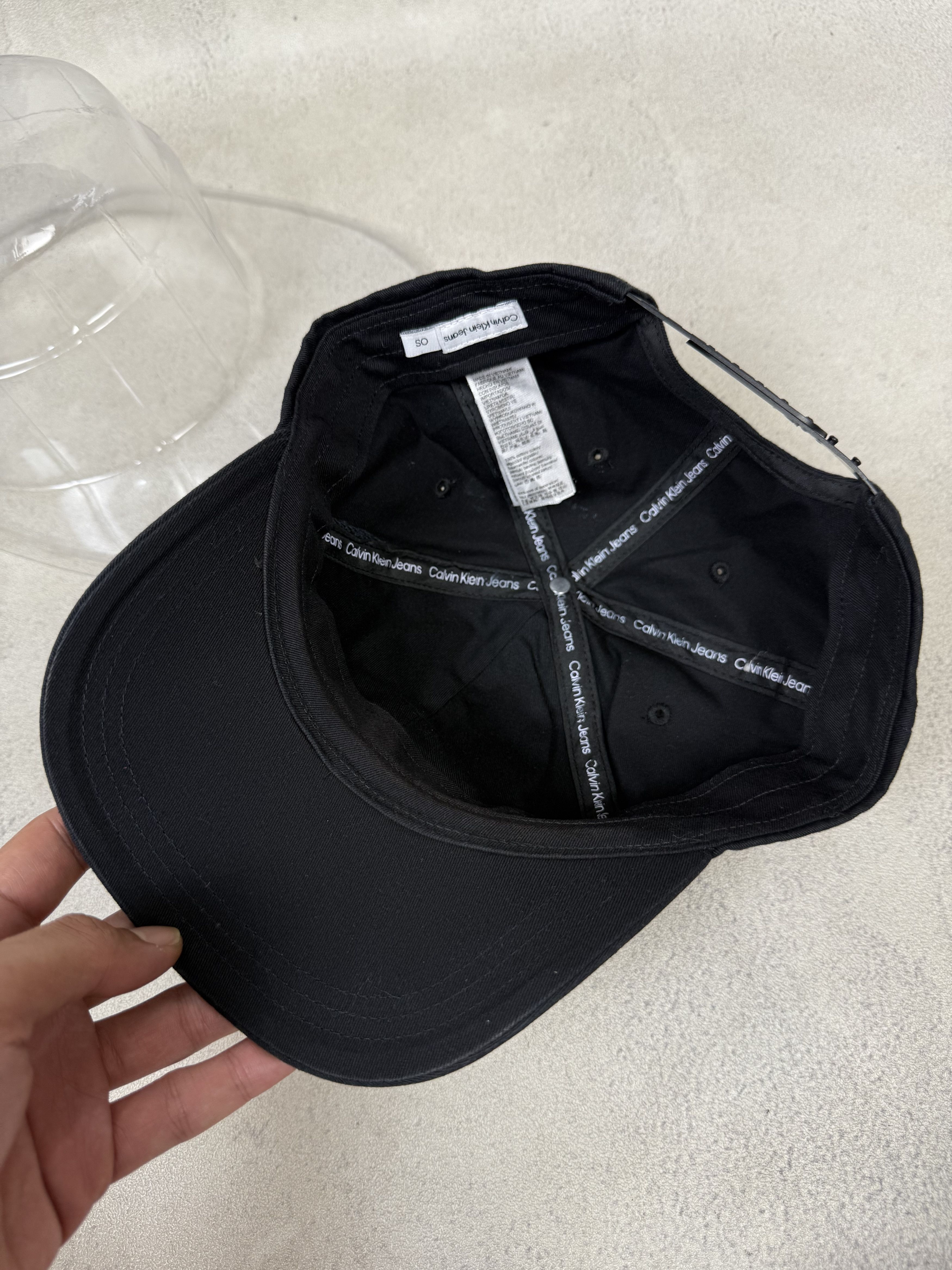Calvin Klein Calvin Klein Logo Hat Cap Size ONE SIZE - 4 Thumbnail
