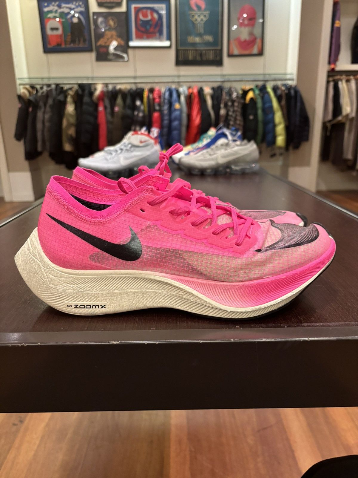Nike Nike ZoomX Vaporfly NEXT% Pink Blast 11 Size US 11 / EU 44 - 3 Thumbnail