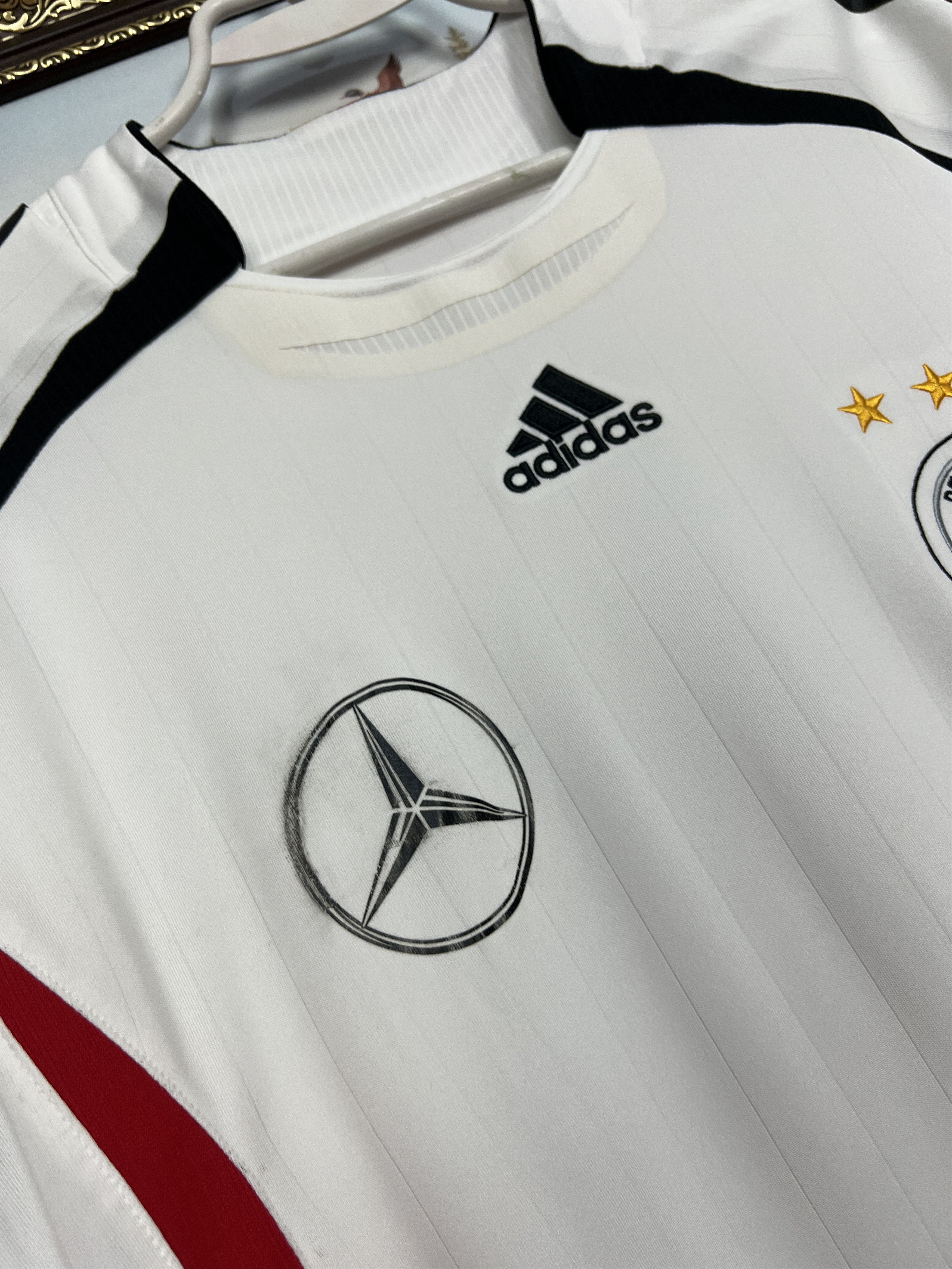 Adidas Germany football shirt Player Long Sleeve Jersey Trikot Size US XL / EU 56 / 4 - 4 Thumbnail
