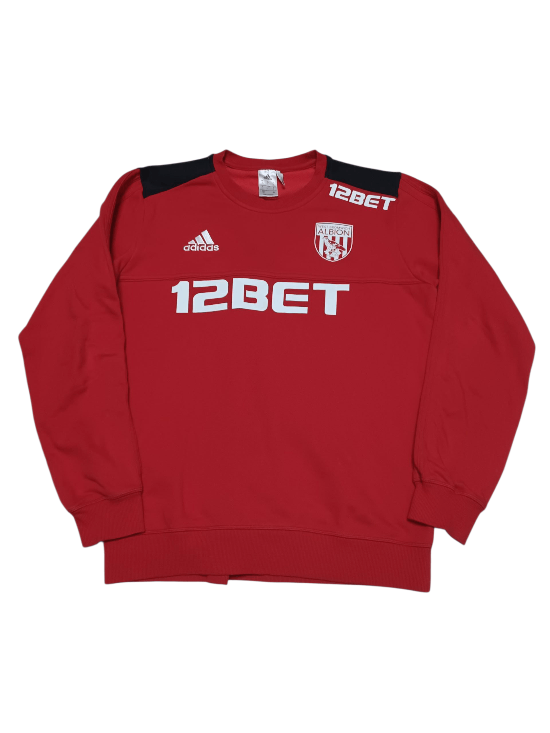 Adidas WEST BROMWICH ALBION ADIDAS VINTAGE 2016 TRAINING SWEATSHIRT Size US L / EU 52-54 / 3 - 1 Thumbnail