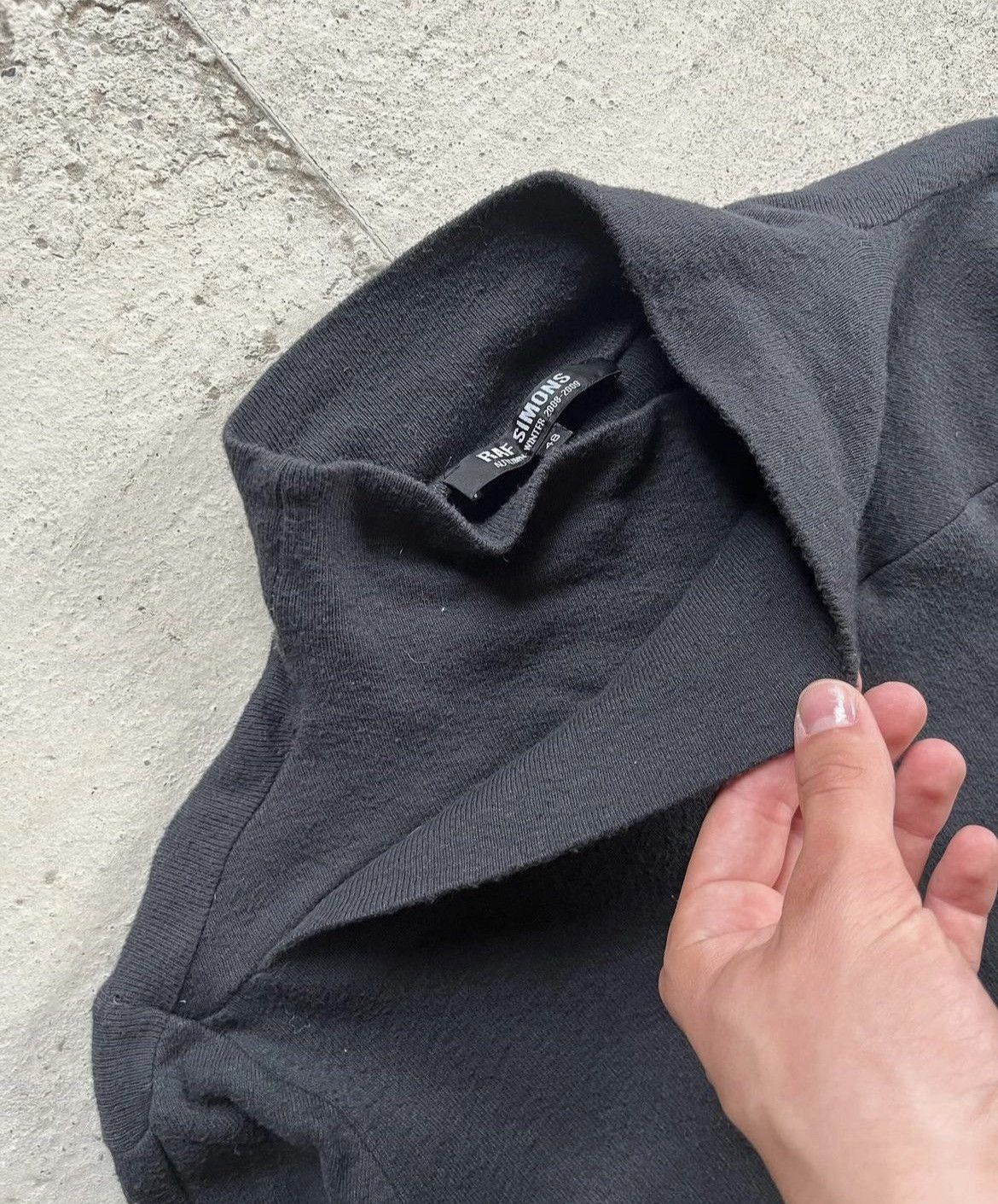 Raf Simons Raf Simons AW08 Assymetrical Slim High Neck Sweater Size US S / EU 44-46 / 1 - 5 Thumbnail