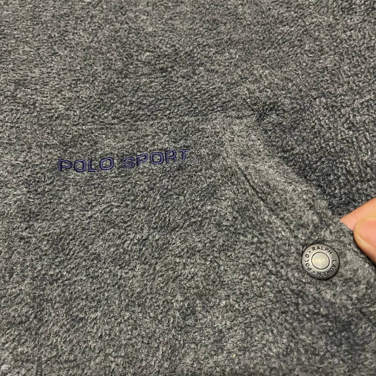 Polo Ralph Lauren Vintage Polo Sports Ralph Lauren Fleece Zipper Jacket Size US L / EU 52-54 / 3 - 6 Thumbnail