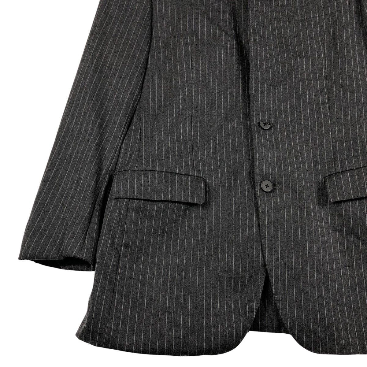 Yohji Yamamoto A.A.R Yohji Yamamoto Vertical Stripe Blazer Jacket Size US L / EU 52-54 / 3 - 4 Thumbnail