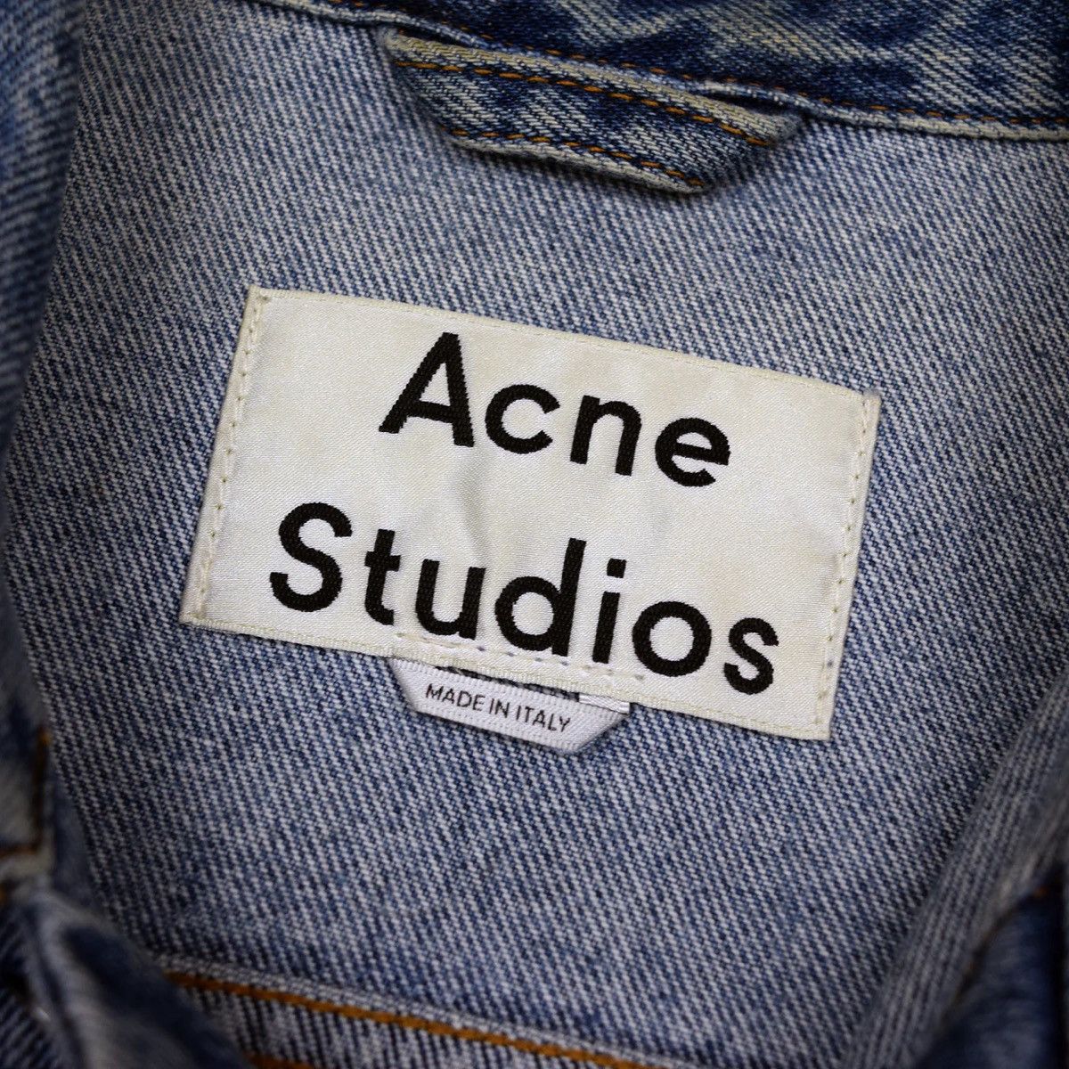 Acne Studios Acne Studios Who Mid Vintage Denim Jacket Size US S / EU 44-46 / 1 - 7 Thumbnail