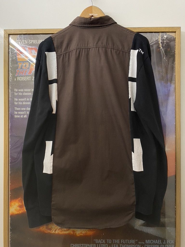 Off-White FW2018 Off-White c/o Virgil Abloh Panelled Long Sleeve Shirt Size US M / EU 48-50 / 2 - 3 Thumbnail