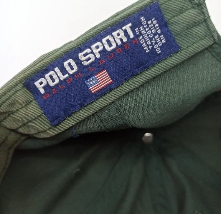 Polo Ralph Lauren × Ralph Lauren Sport Polo Sport Bear USA Hats Size ONE SIZE - 4 Thumbnail