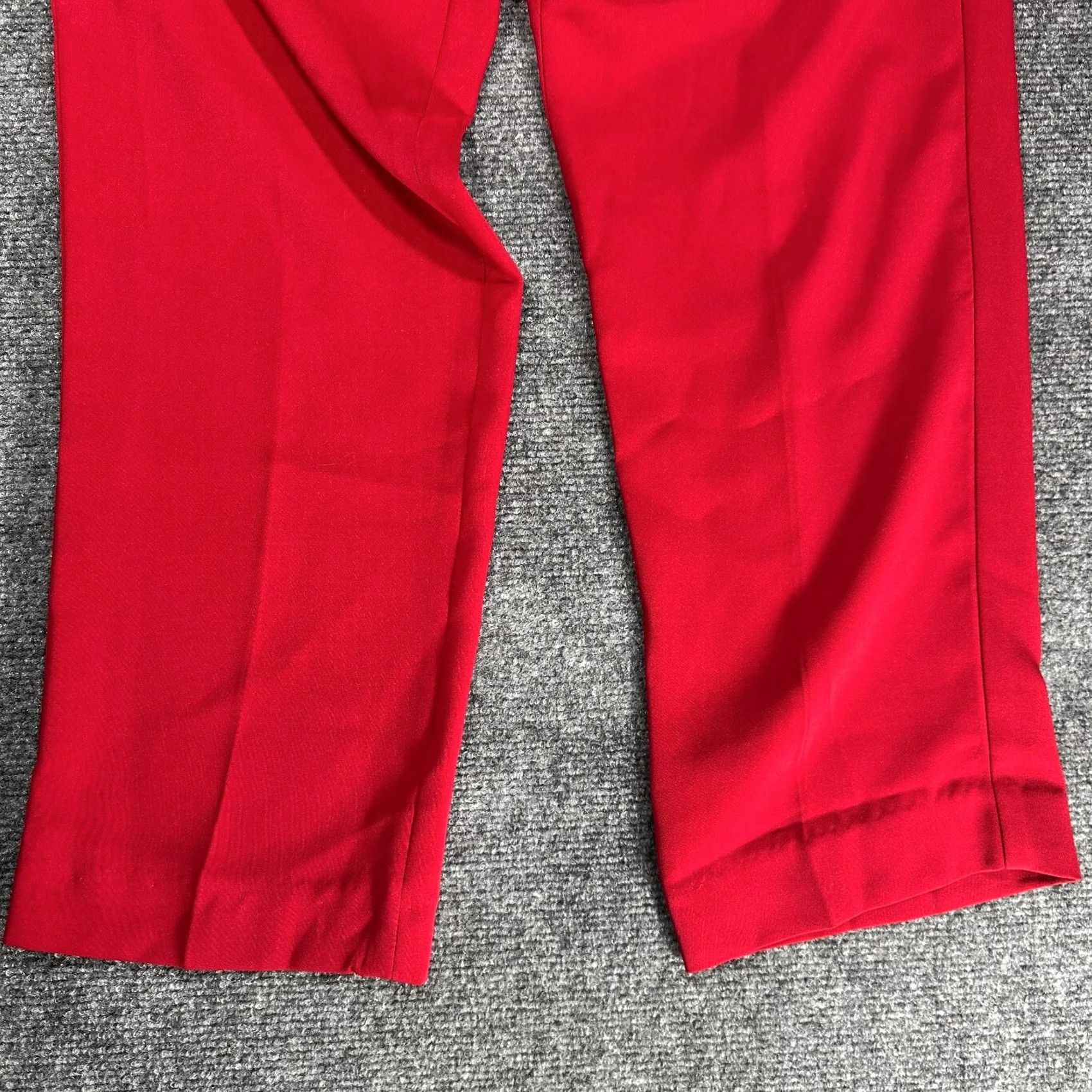 Banana Republic Banana Republic Pants Womens 8 Dress Pants Straight Leg Pockets Zip Fly Red 29 in Inseam 26 in Regular Rise 8.5-10.5 in Size 30" / US 8 / IT 44 - 2 Thumbnail