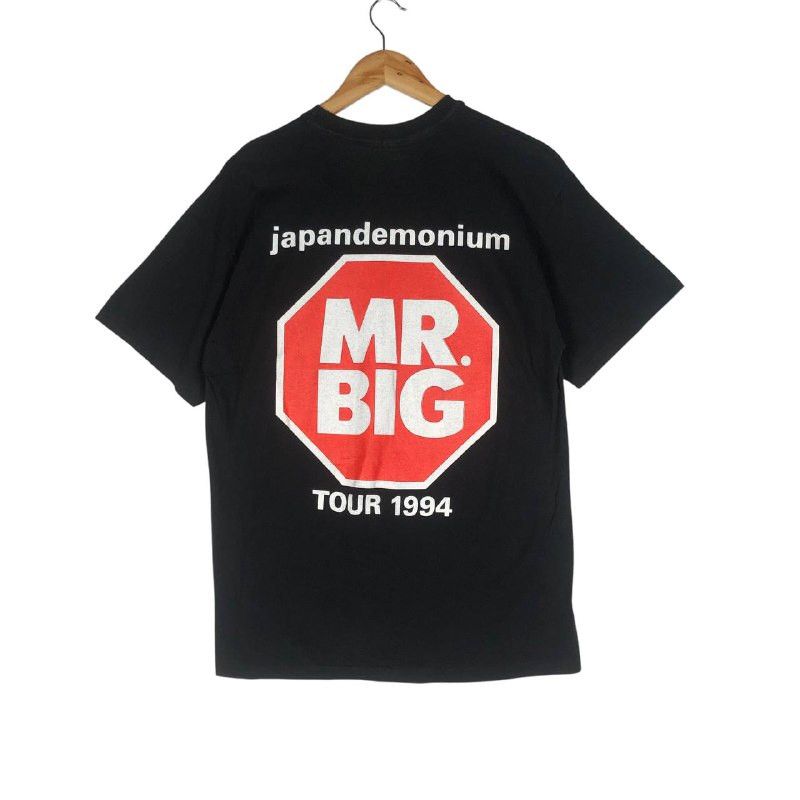 Band Tees × Hanes × Vintage Vintage Mr. Big Japan Demonium Tour 1994 Band T-Shirt Size US L / EU 52-54 / 3 - 5 Thumbnail