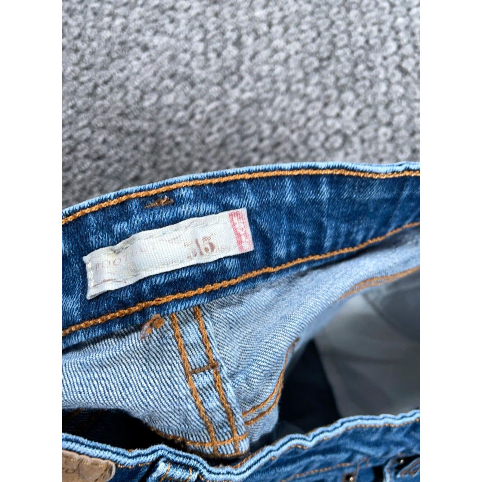 Levi's VINTAGE Levi's Jeans Bootcut Womens 8P 29 x 25 Blue Denim Stretch 515 Pocket Design Size 30" / US 8 / IT 44 - 3 Thumbnail