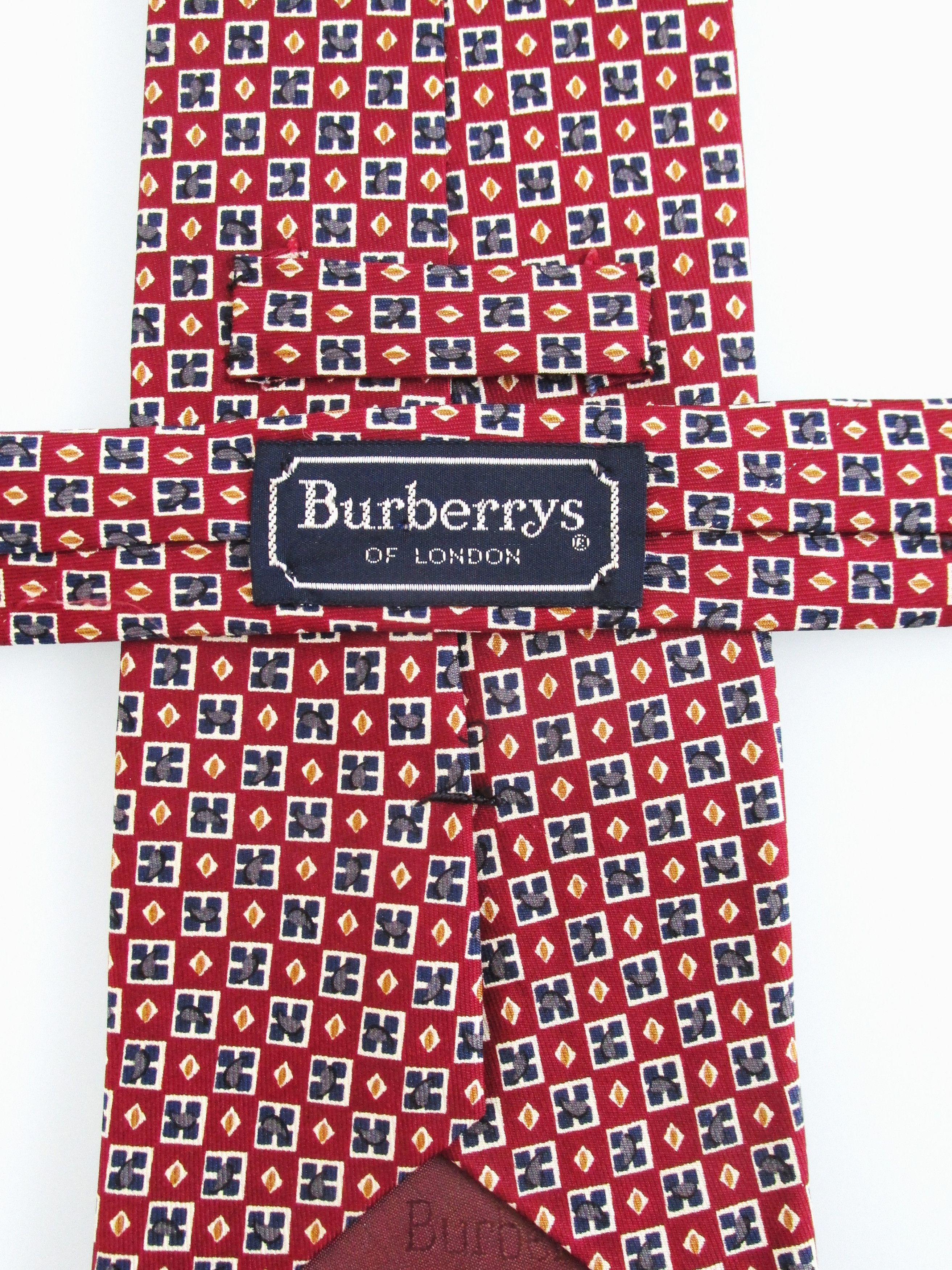 Burberry Burberry Men's Silk Tie Size ONE SIZE - 5 Thumbnail