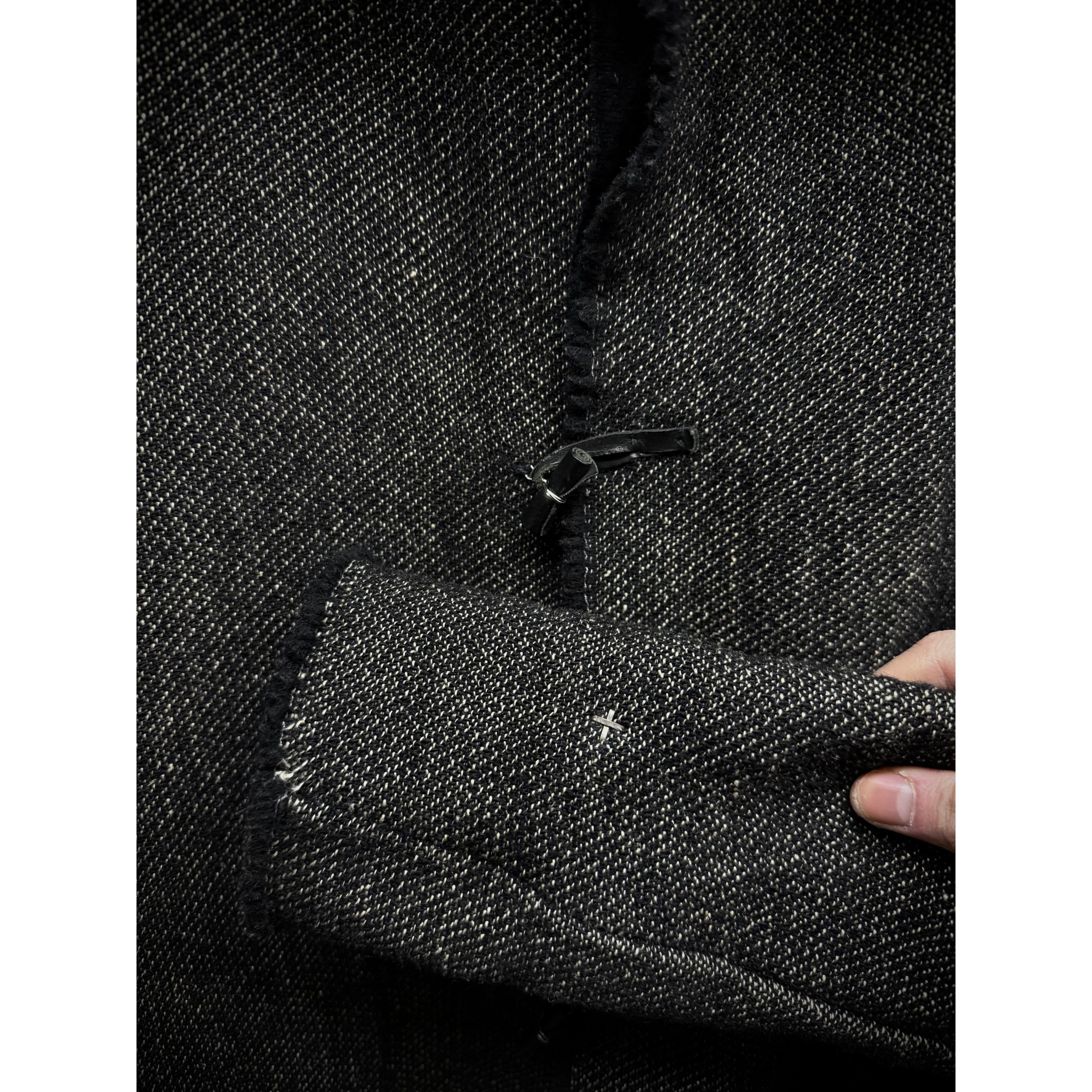 Ma+ ma+ by Maurizio Amadei Aviator Hooded Wool Tweed Duffle Coat Size US S / EU 44-46 / 1 - 8 Thumbnail