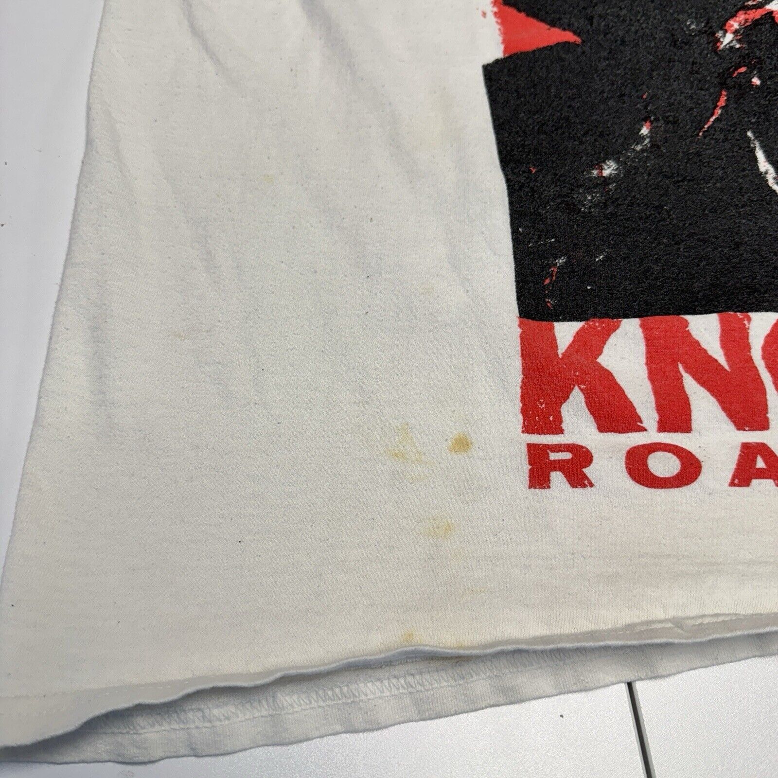 Band Tees Knotfest Roadshow 2019 Tour T Shirt Mens 2XL White Short Sle Size US XXL / EU 58 / 5 - 7 Thumbnail