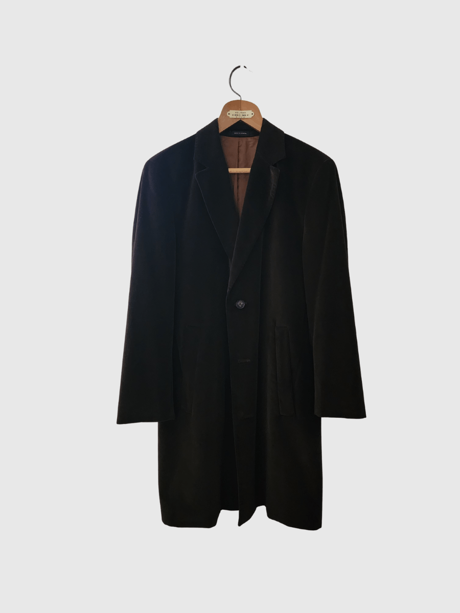 Hugo Boss Vintage x 90s Hugo Boss Stratus Men’s Brown Long Coat Size US M / EU 48-50 / 2 - 13 Thumbnail