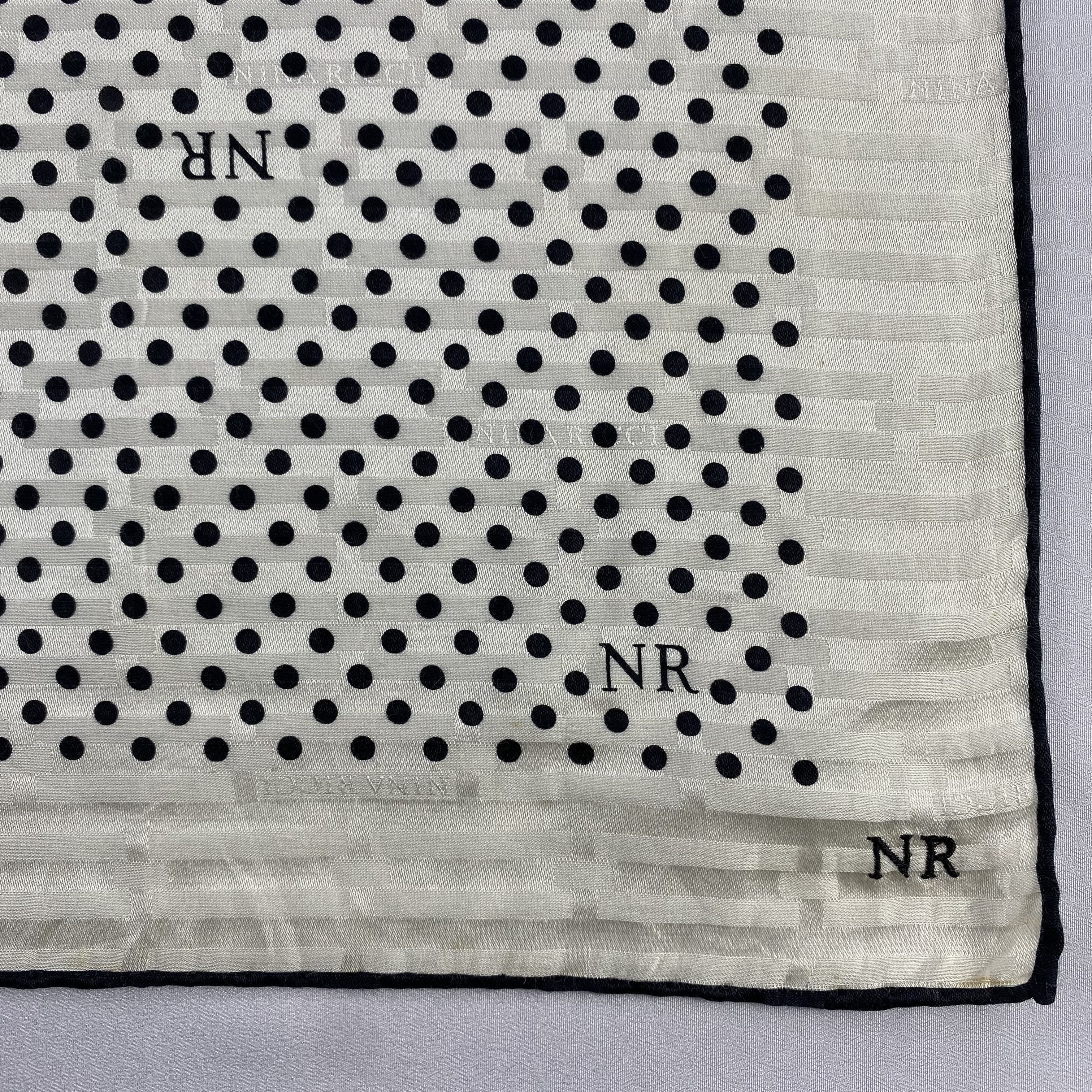 Nina Ricci × Vintage Nina Ricci Handkerchief / Neckerchief / Bandana-P809 Size ONE SIZE - 3 Thumbnail