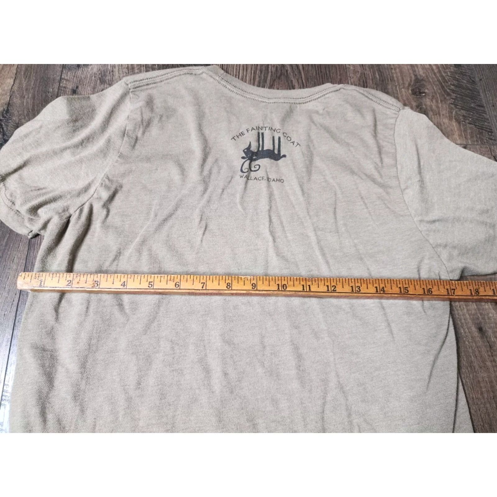 Doublet Beige Double Sided T Shirt Mens S Fainting Goat Wallace Idaho Short Sleeve Cotton Size US S / EU 44-46 / 1 - 3 Thumbnail