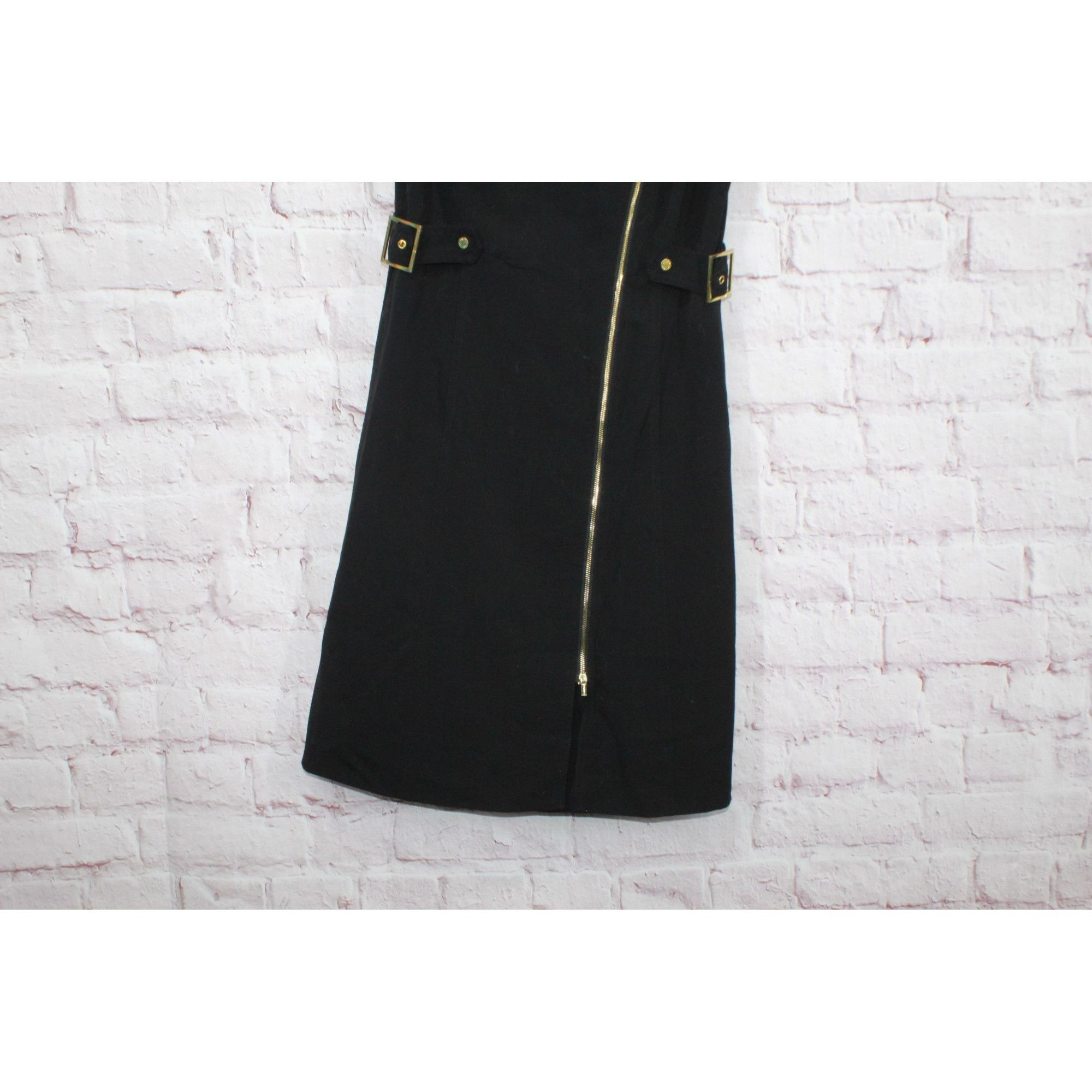 Calvin Klein Calvin Klein Women's Belt Buckle Snap Shoulders Dress Size M / US 6-8 / IT 42-44 - 3 Thumbnail