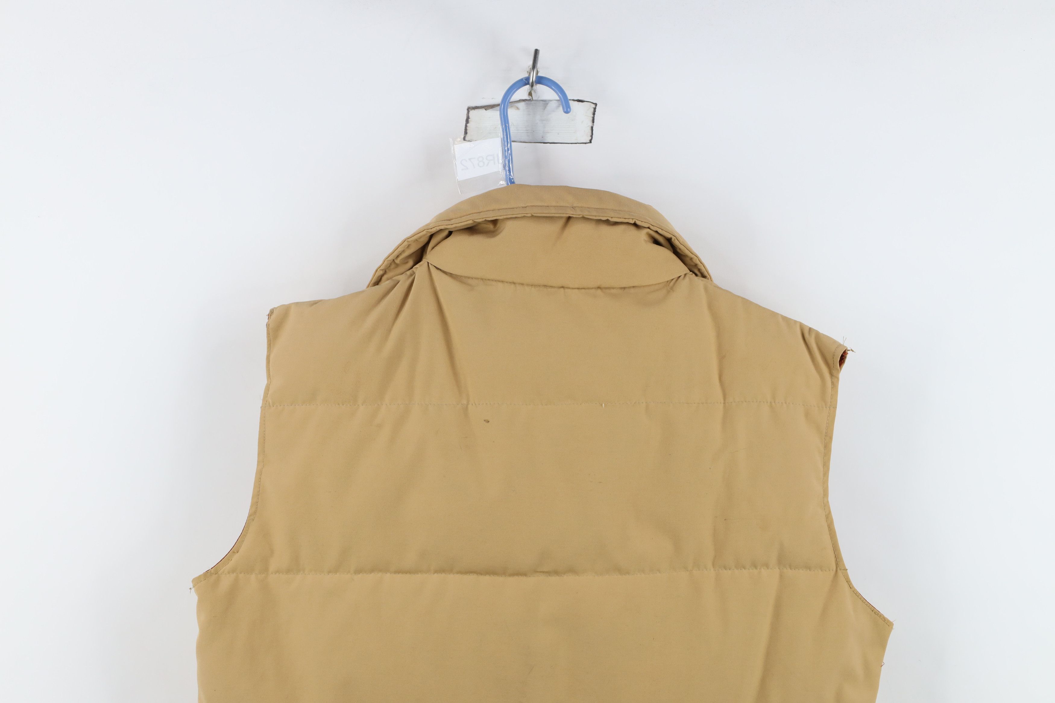 Vintage Vintage 70s Streetwear Down Puffer Vest Jacket Brown USA Size US M / EU 48-50 / 2 - 15 Thumbnail