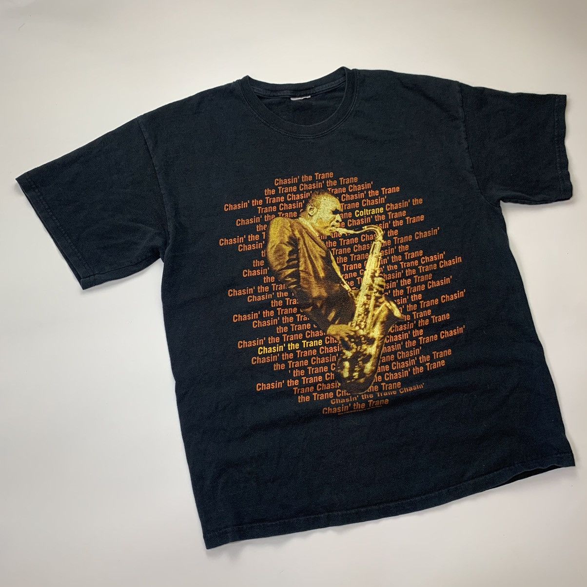 Vintage 1997 John Coltrane American Jazz Chasin’ the Trane Tee Size US L / EU 52-54 / 3 - 3 Thumbnail