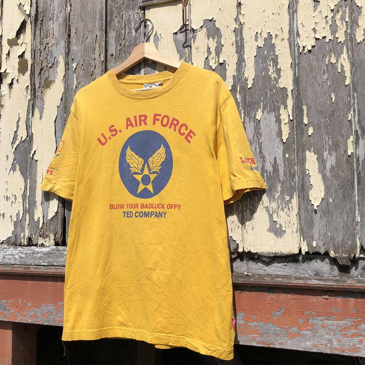 Vintage 🔥Rare🔥 Ted Company Us Air Force Tshirt Size US M / EU 48-50 / 2 - 2 Thumbnail
