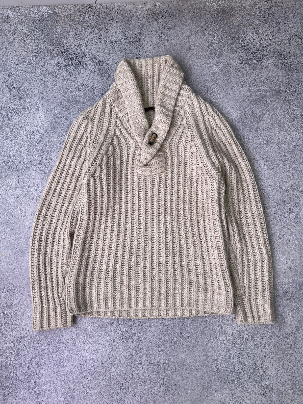 Bally × Vintage Vintage Bally Wool Beige Sweater Size US S / EU 44-46 / 1 - 4 Thumbnail