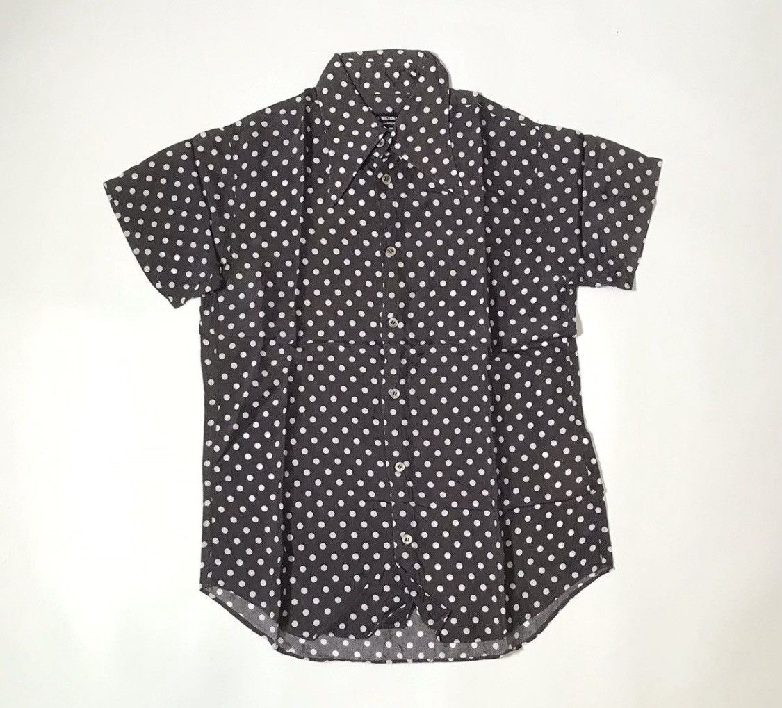 Junya Watanabe Junya watanabe cdg AD2001 flowy washed polkadot shirt Size US S / EU 44-46 / 1 - 1 Thumbnail