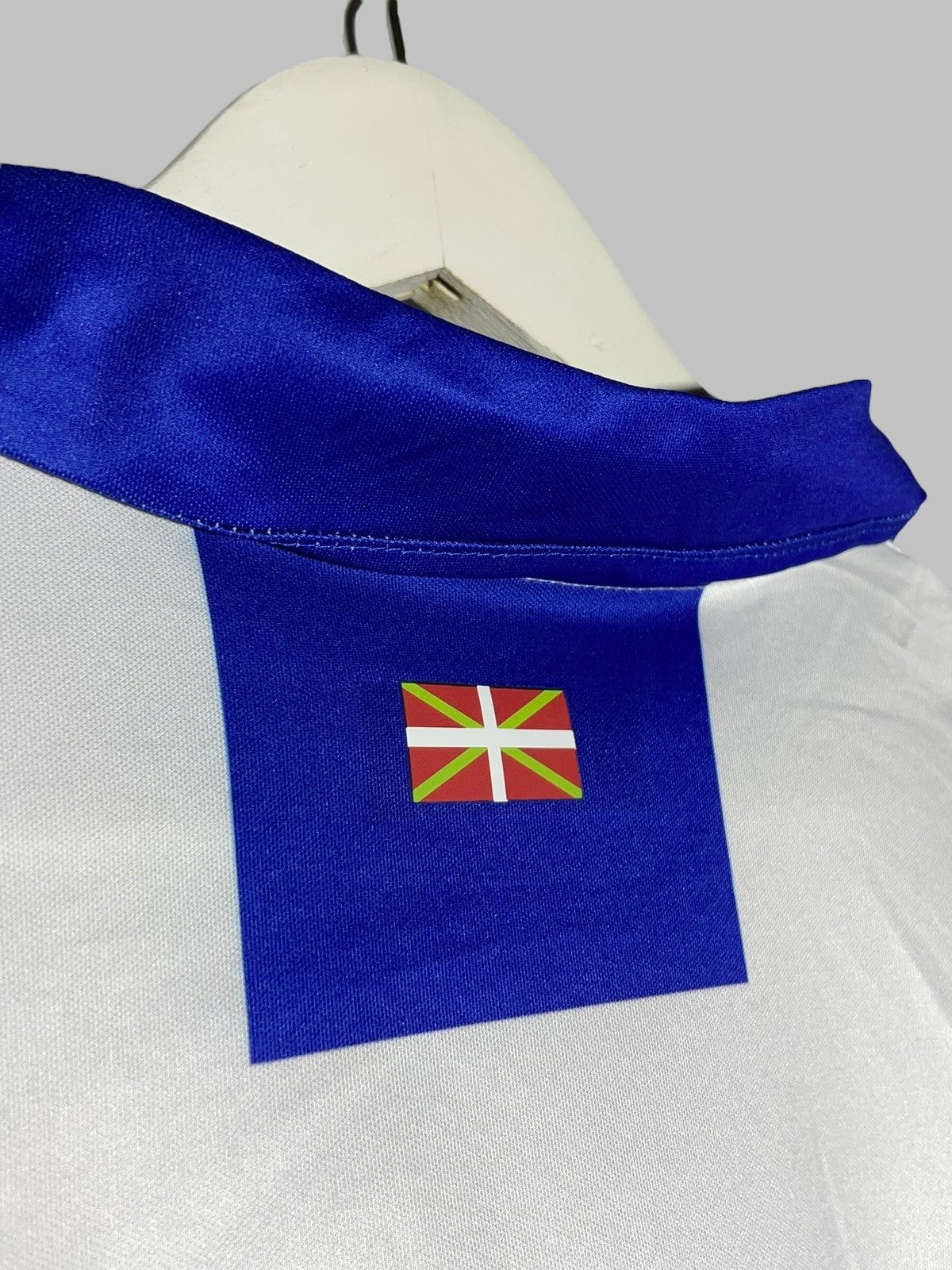 Macron Real Sociedad Macron 2024/25 Home Football Shirt Size US L / EU 52-54 / 3 - 9 Thumbnail